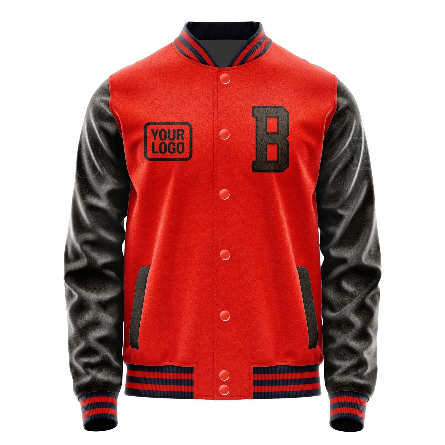 Custom Orange Red Brown Jacket sold by Tailorly product image thumbnail 2
