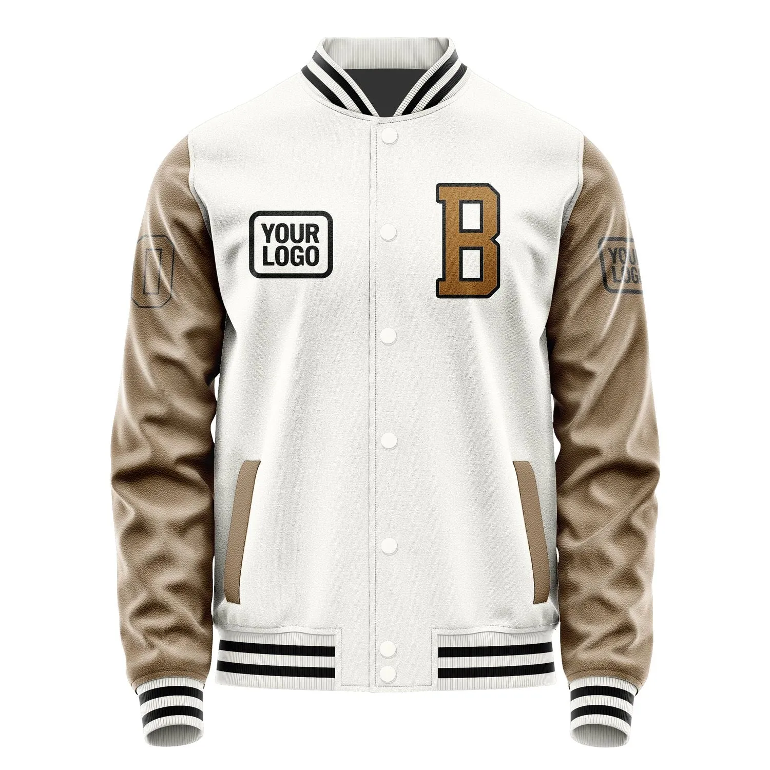 Custom White Khaki Jacket sold by Tailorly product image thumbnail 2