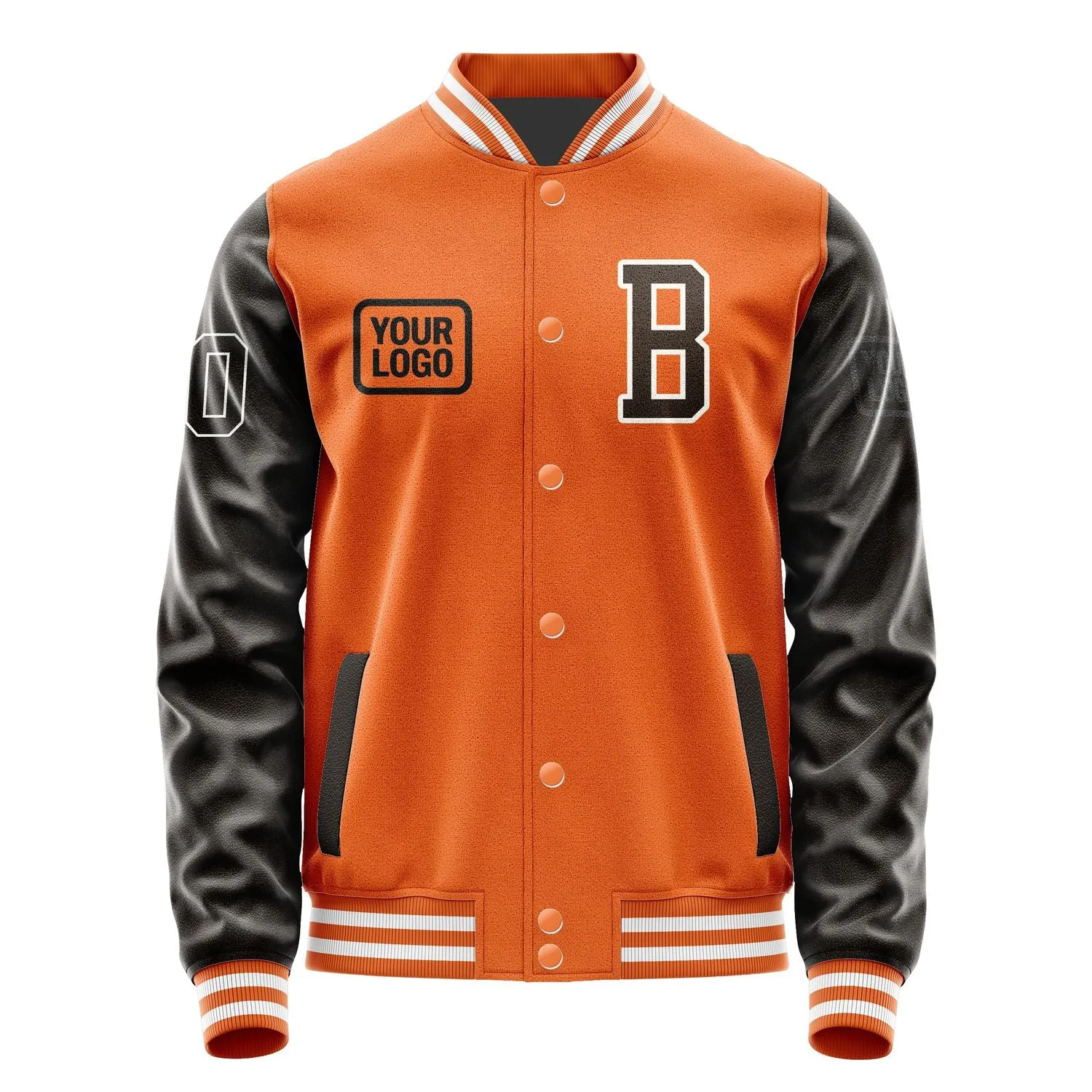Custom Orange Brown Jacket sold by Tailorly product image thumbnail 2