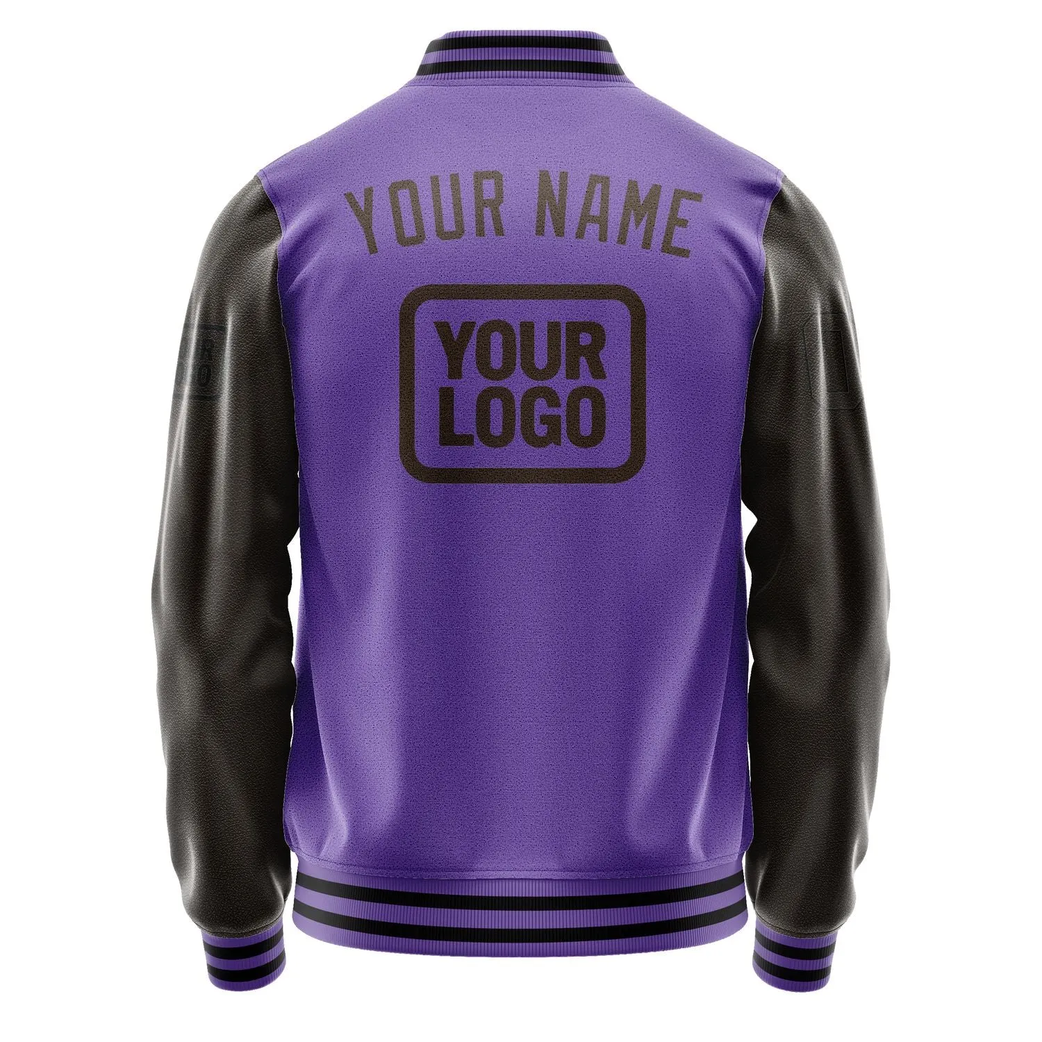 Custom Light Purple Brown Jacket sold by Tailorly product image thumbnail 4
