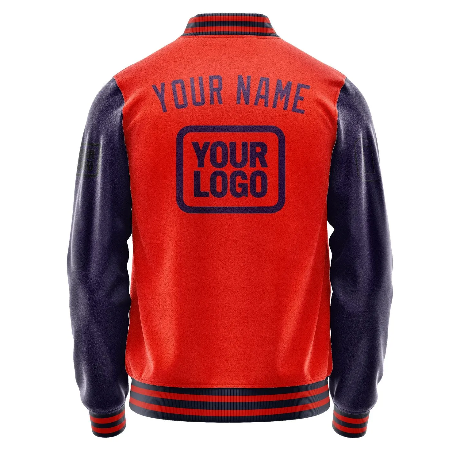 Custom Orange Red Purple Jacket sold by Tailorly product image thumbnail 4