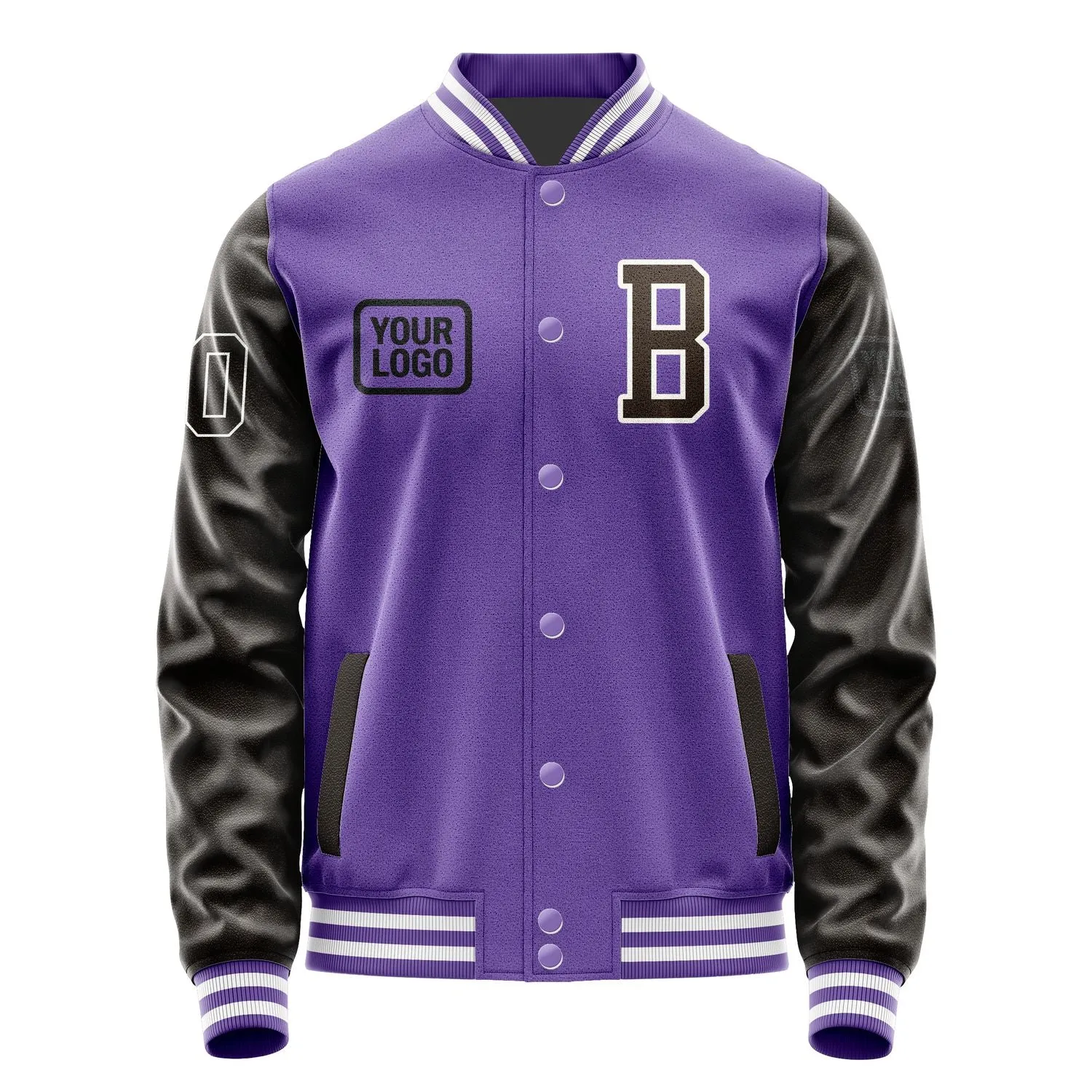Custom Light Purple Brown Jacket sold by Tailorly product image thumbnail 2