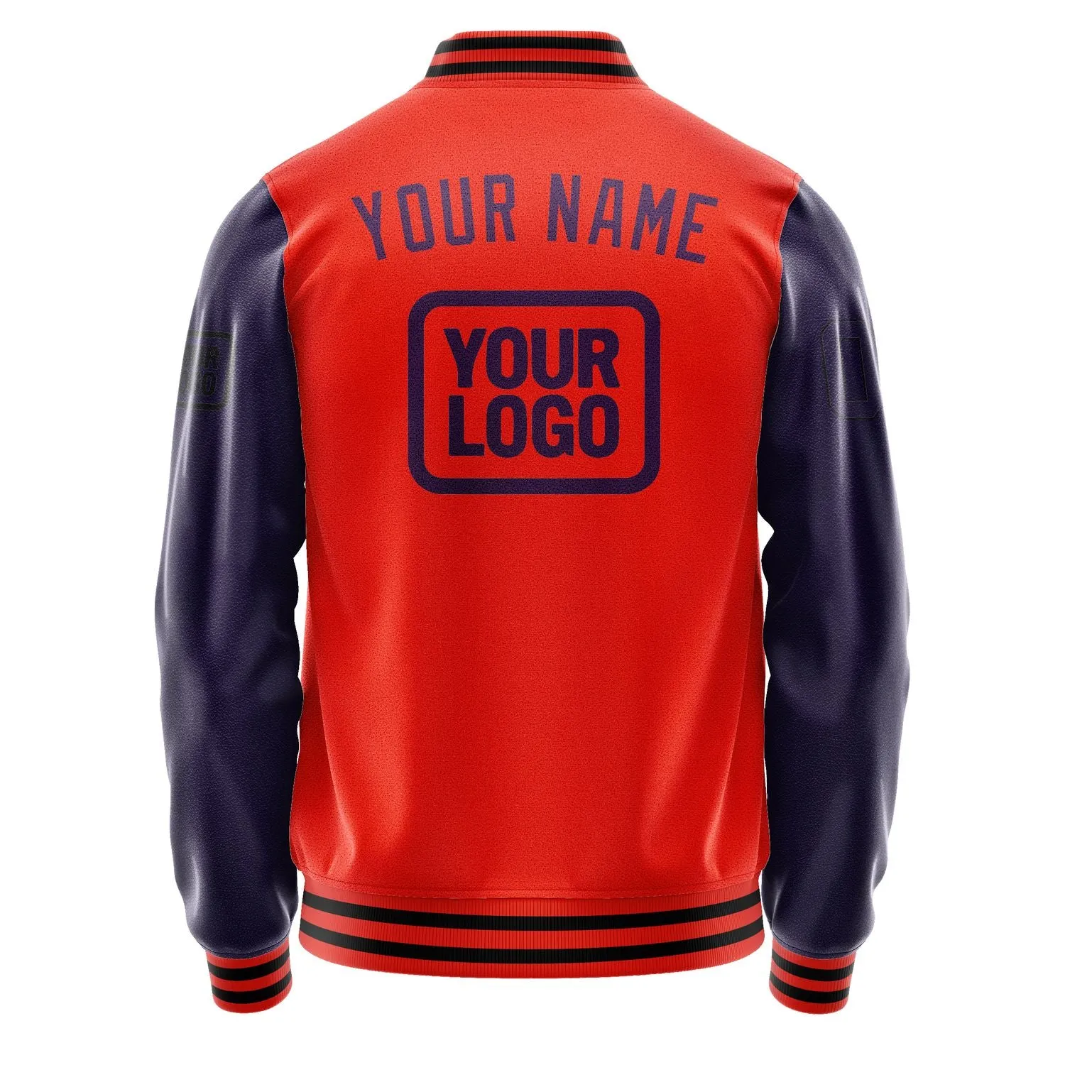 Custom Orange Red Purple Jacket sold by Tailorly product image thumbnail 4