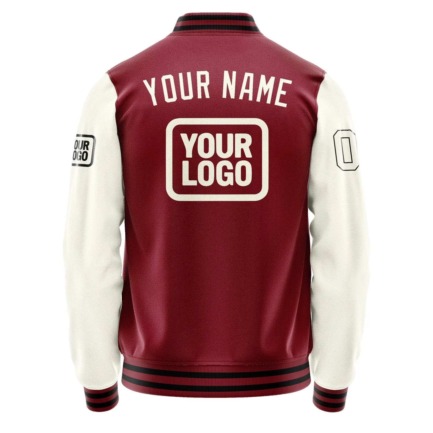 Custom Crimson Red Cream Jacket sold by Tailorly product image thumbnail 4