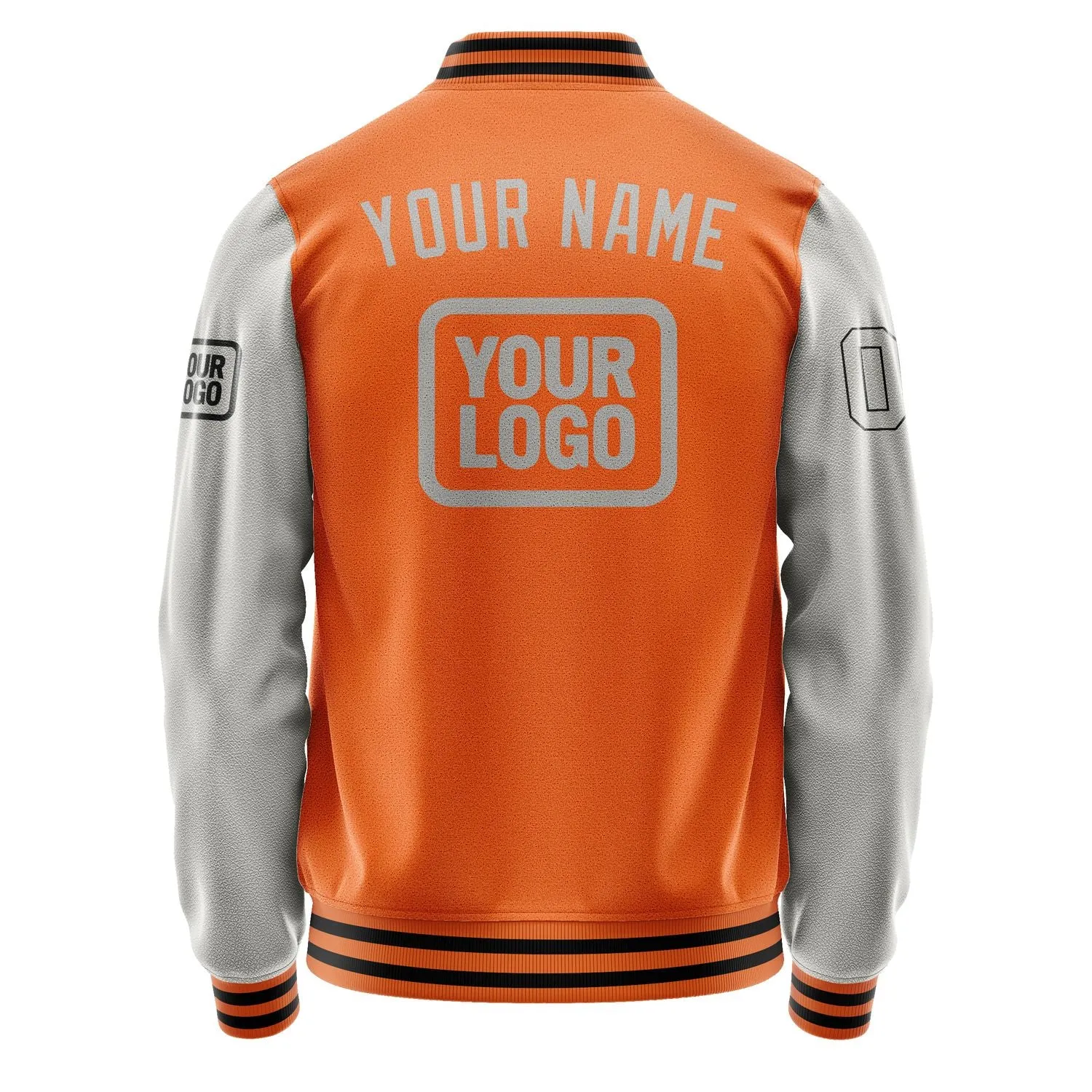 Custom Orange Gray Jacket sold by Tailorly product image thumbnail 4