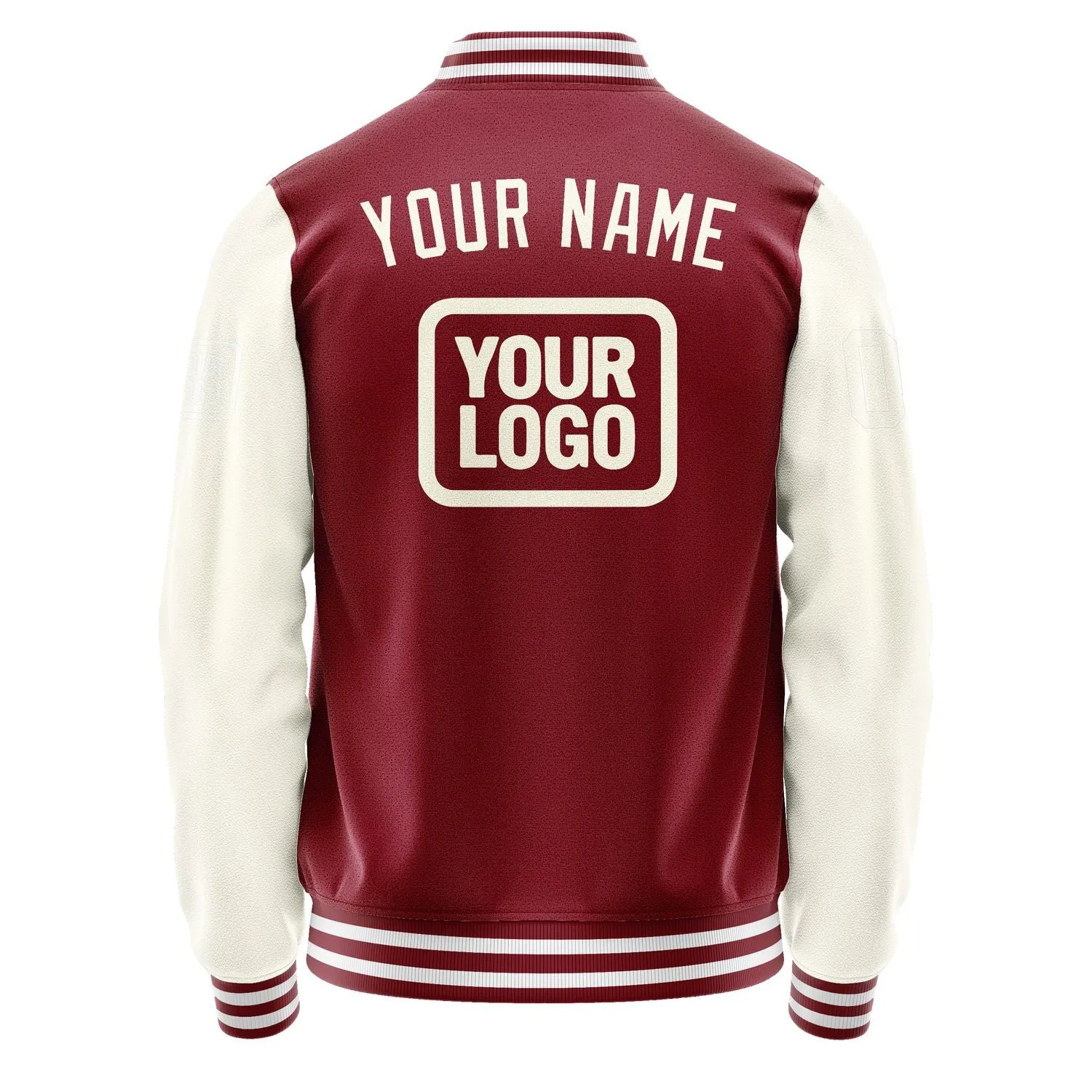 Custom Crimson Red Cream Jacket sold by Tailorly product image thumbnail 4