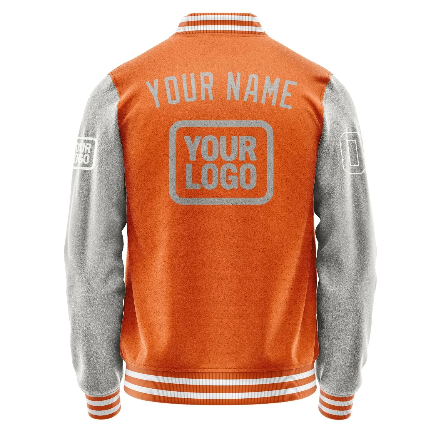 Custom Orange Gray Jacket sold by Tailorly product image thumbnail 4