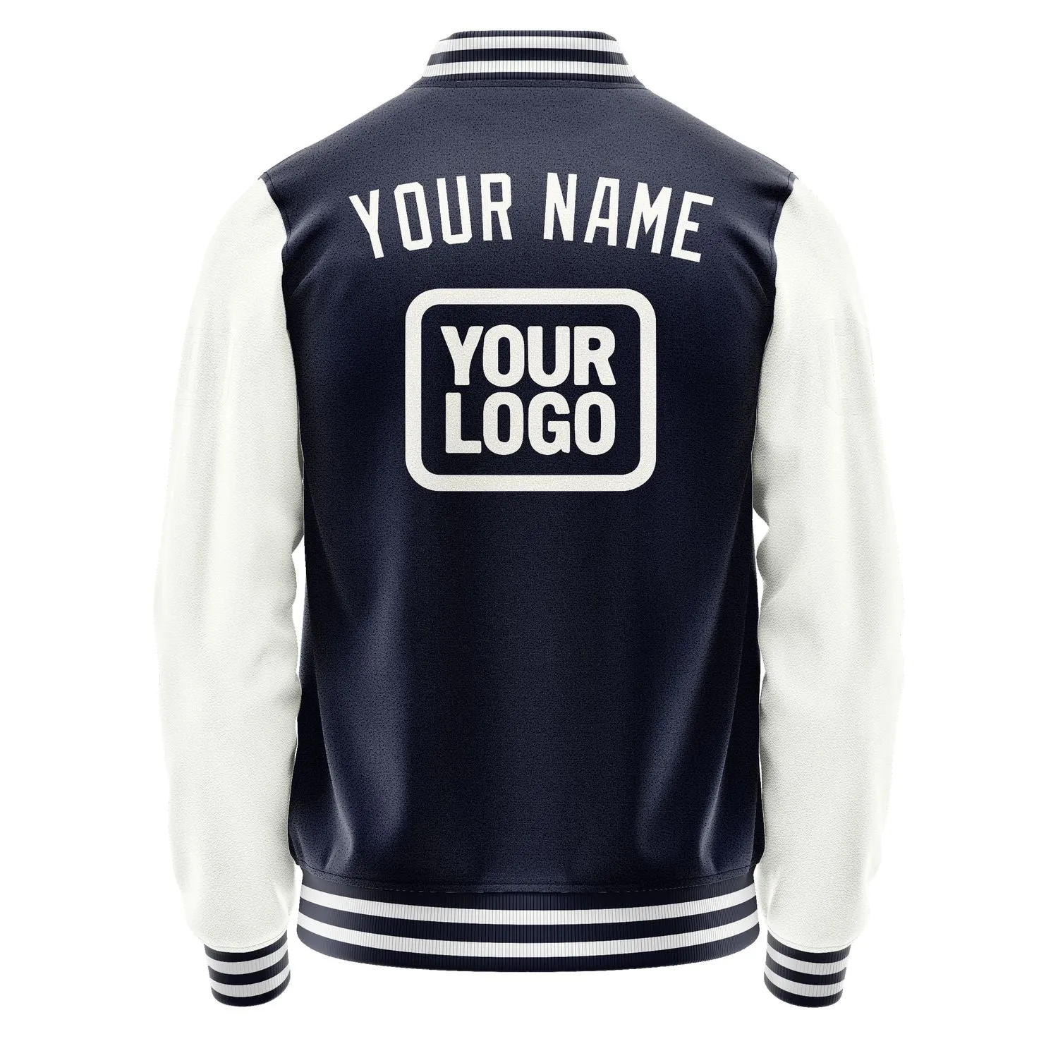 Custom Navy White Jacket sold by Tailorly product image thumbnail 4