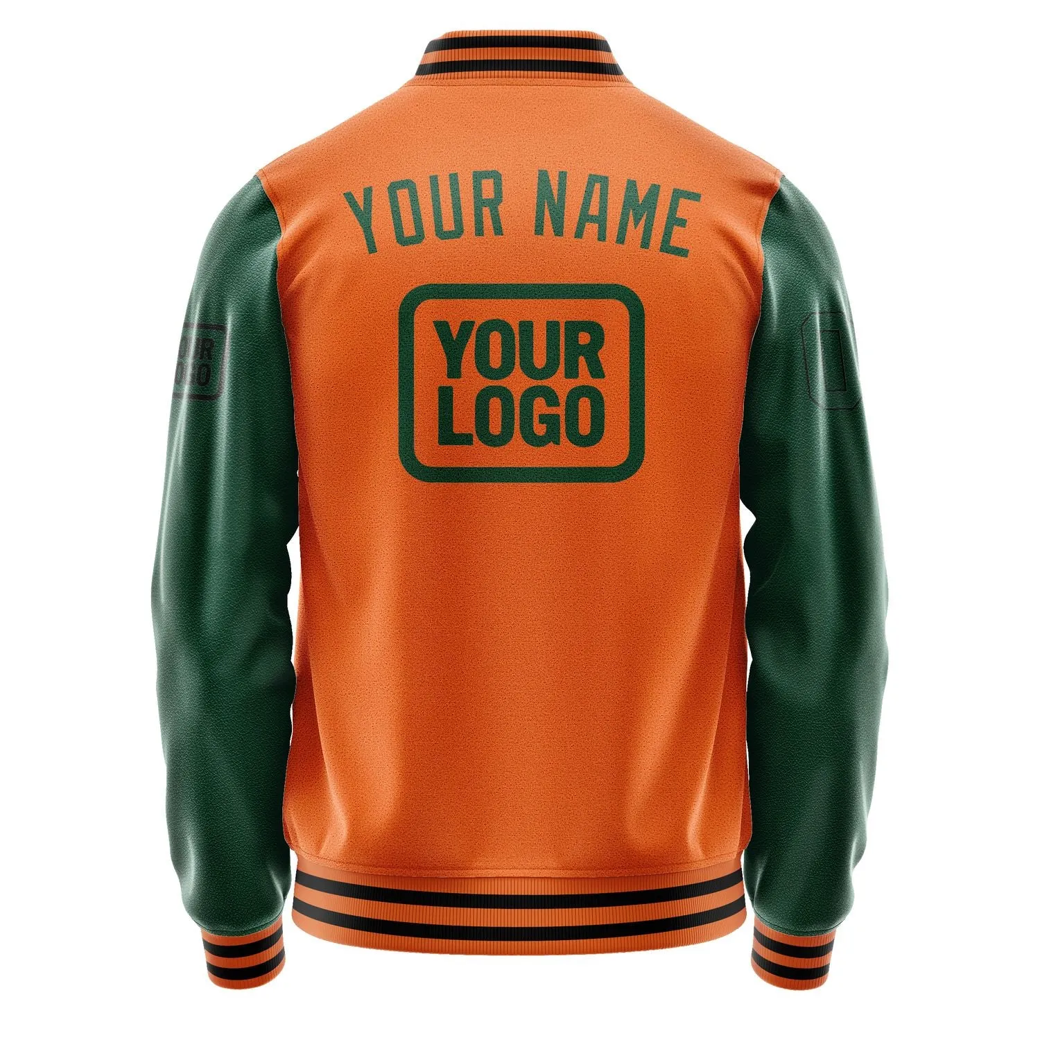 Custom Orange Green Jacket sold by Tailorly product image thumbnail 4