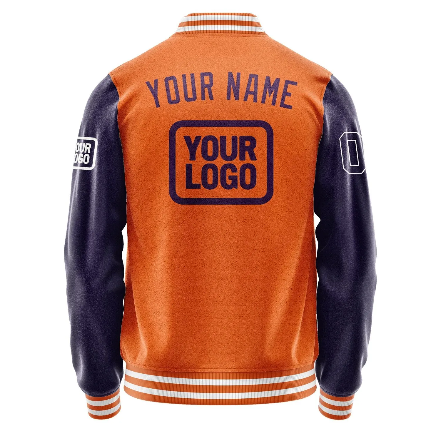 Custom Orange Purple Jacket sold by Tailorly product image thumbnail 4