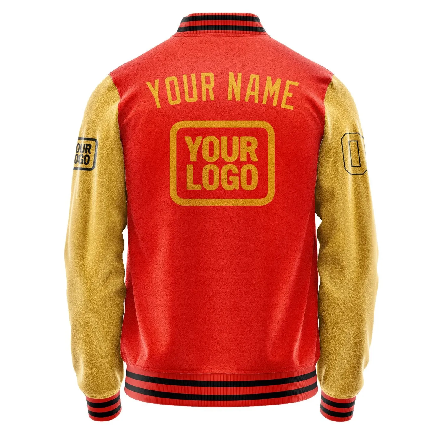 Custom Orange Red Yellow Jacket sold by Tailorly product image thumbnail 4