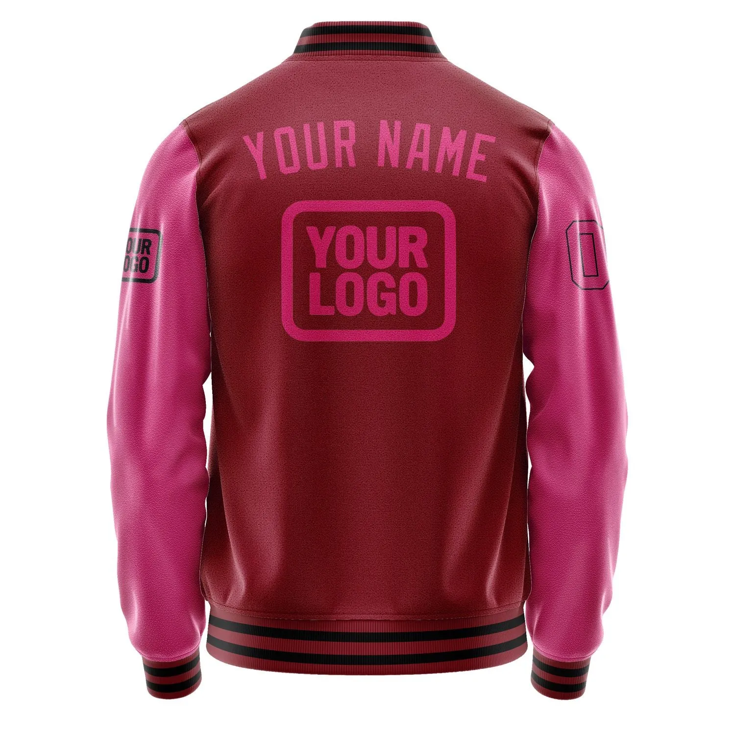 Custom Crimson Red Pink Jacket sold by Tailorly product image thumbnail 4
