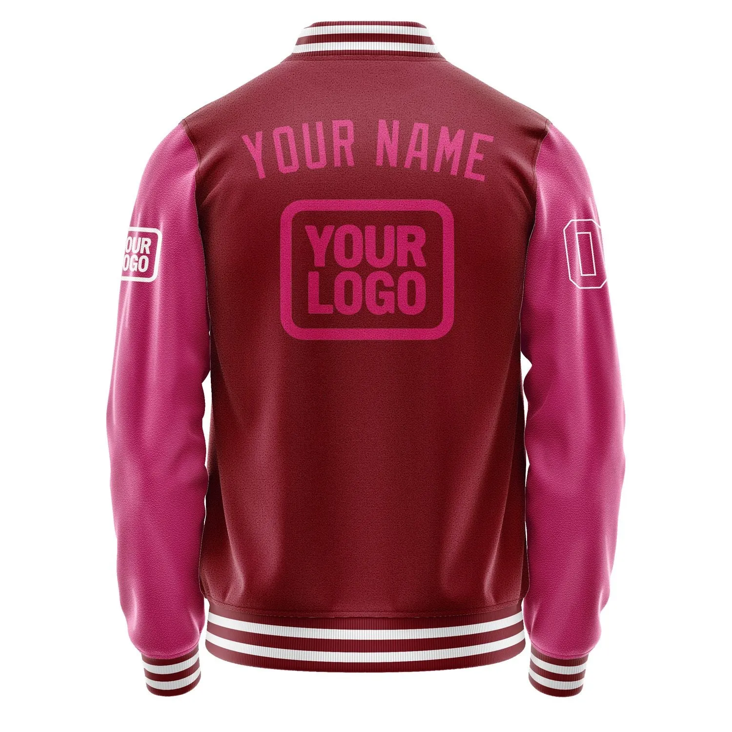 Custom Crimson Red Pink Jacket sold by Tailorly product image thumbnail 4