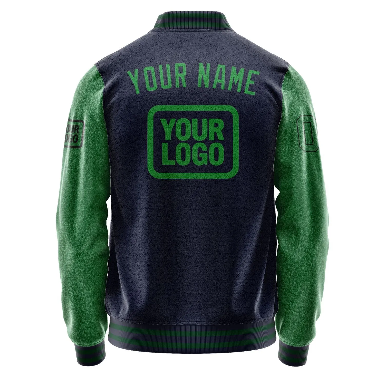 Custom Navy Emerald Green Jacket sold by Tailorly product image thumbnail 4