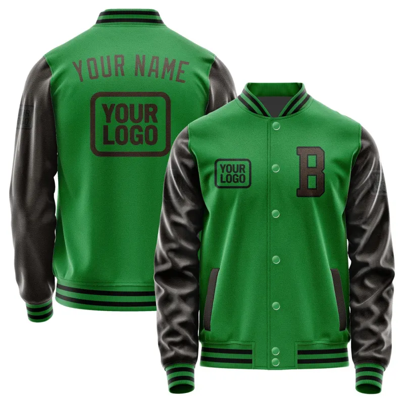 Custom Emerald Green Brown Jacket sold by Tailorly