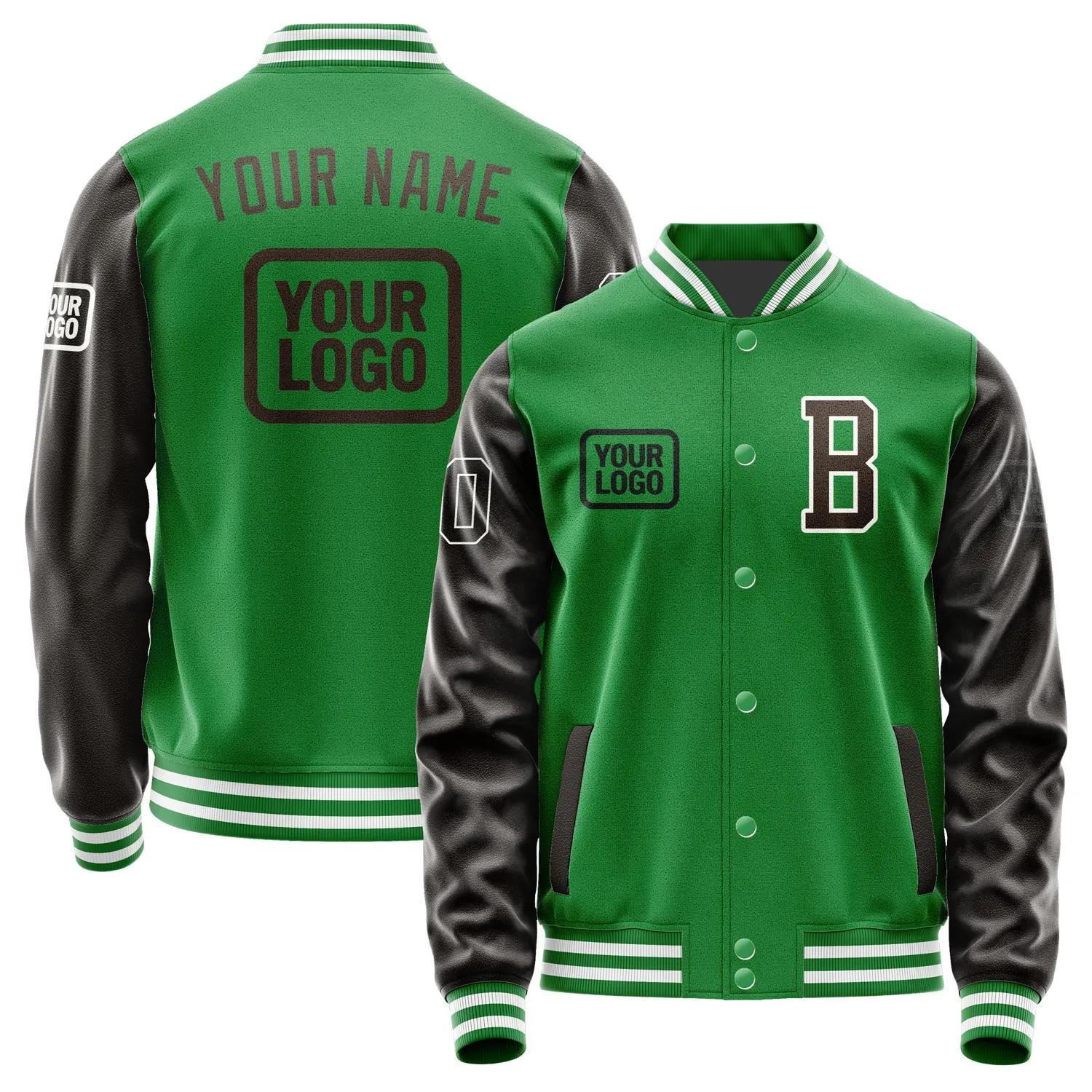 Custom Emerald Green Brown Jacket sold by Tailorly