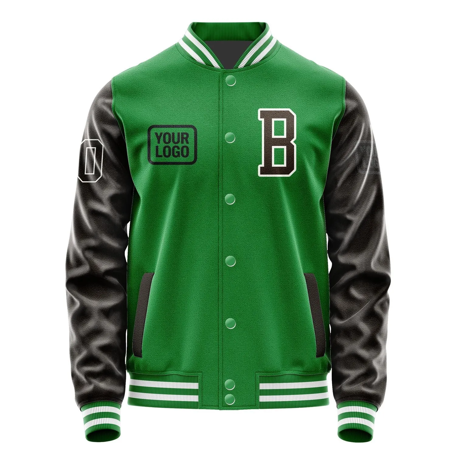 Custom Emerald Green Brown Jacket sold by Tailorly product image thumbnail 2