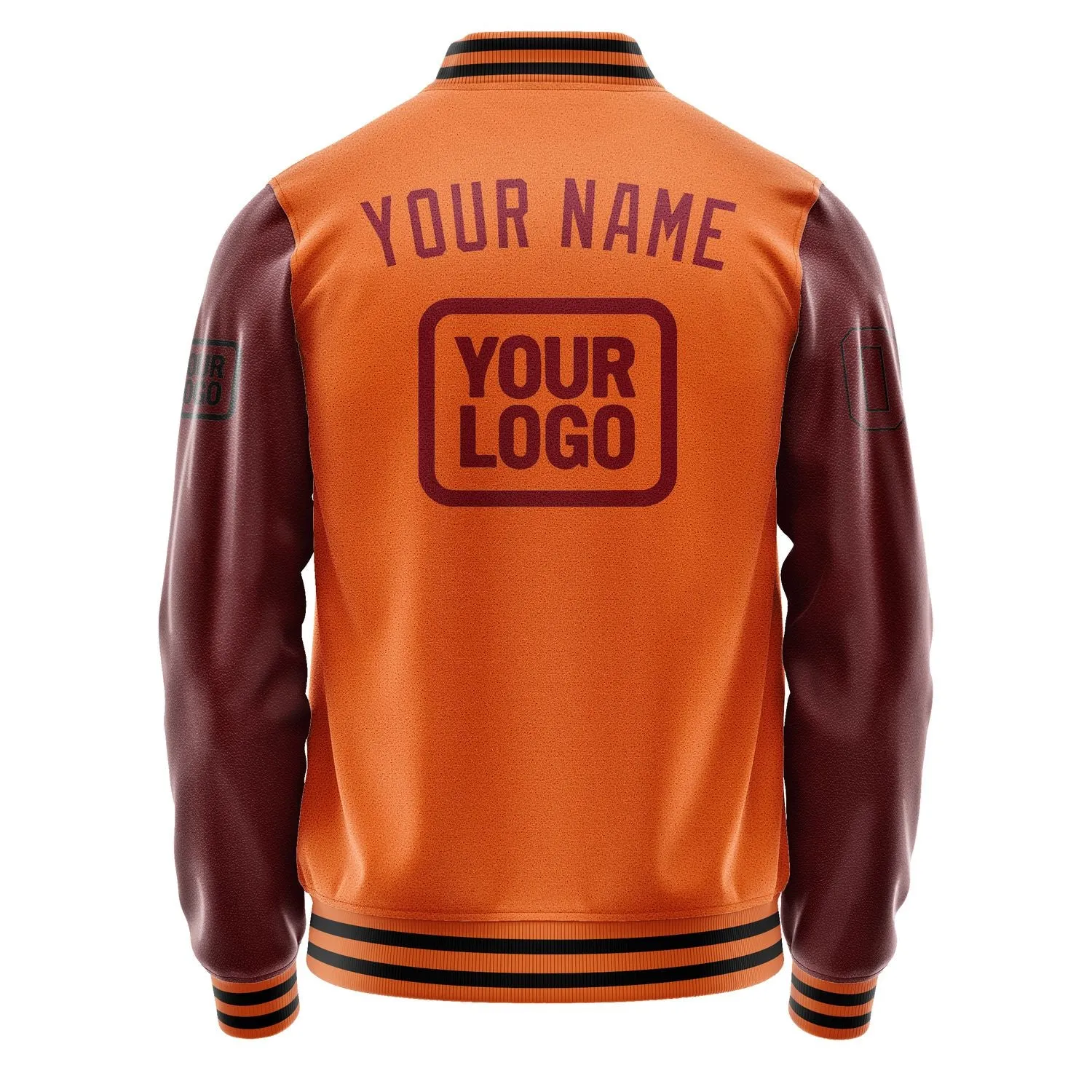 Custom Orange Crimson Red Jacket sold by Tailorly product image thumbnail 4