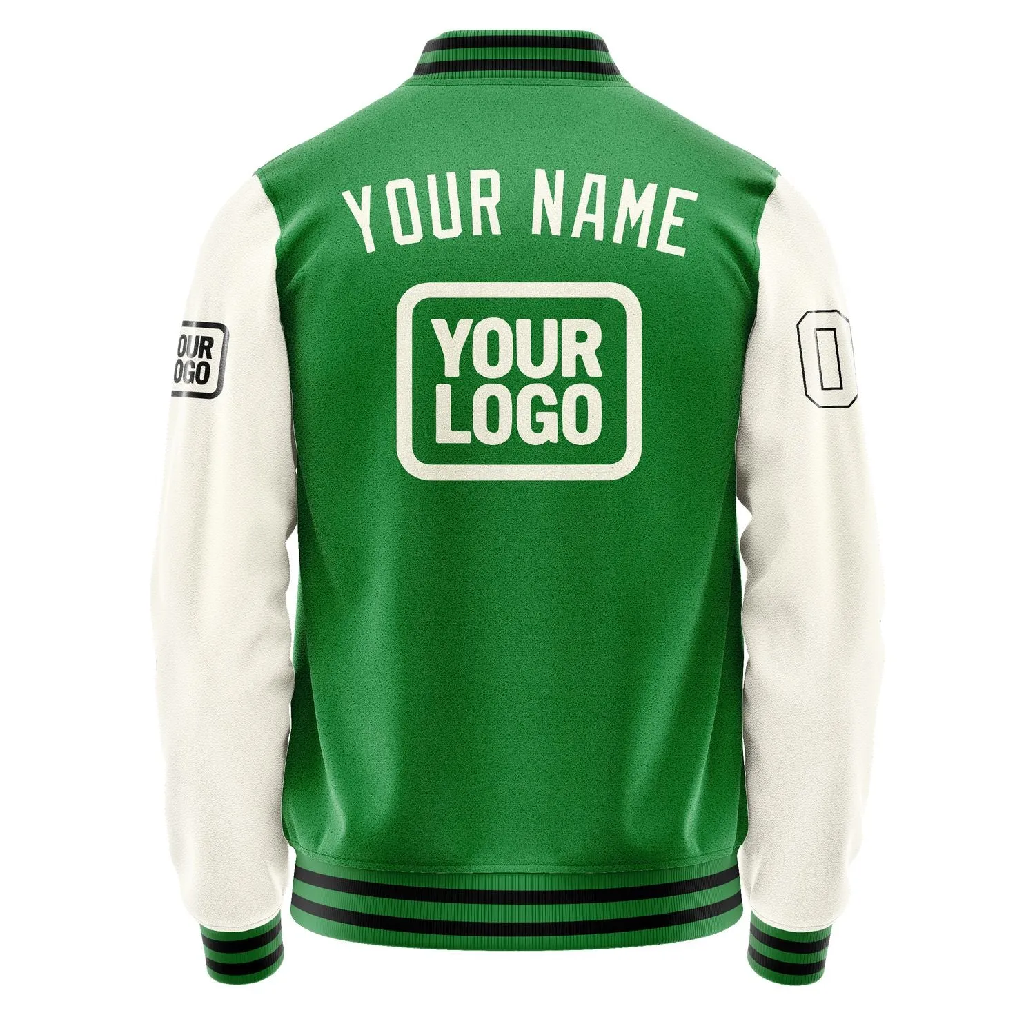 Custom Emerald Green Cream Jacket sold by Tailorly product image thumbnail 4