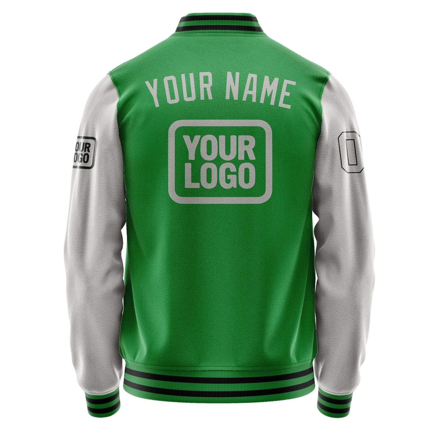 Custom Emerald Green Gray Jacket sold by Tailorly product image thumbnail 4