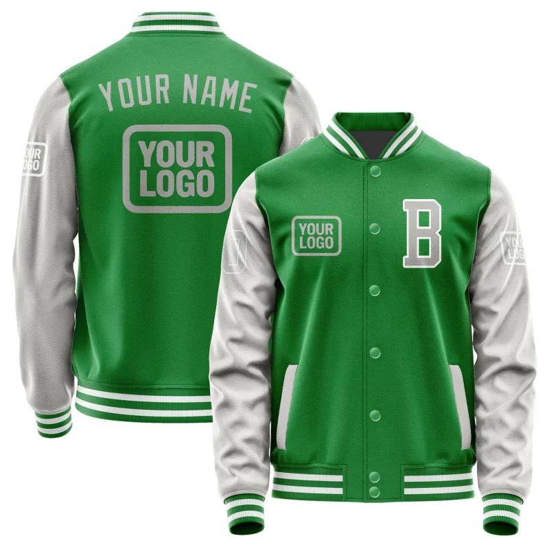 Custom Emerald Green Gray Jacket sold by Tailorly