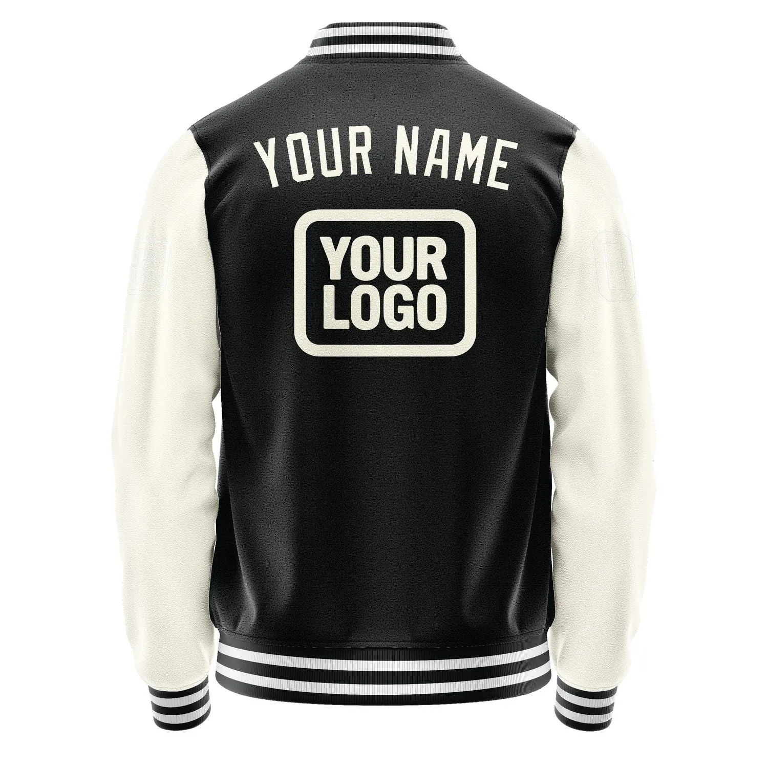 Custom Black Cream Jacket sold by Tailorly product image thumbnail 4