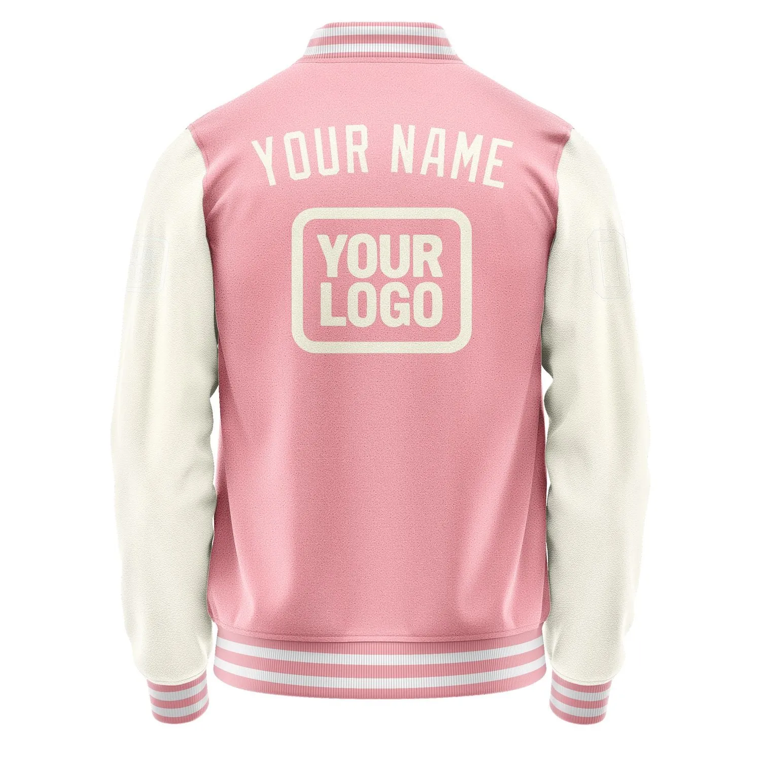 Custom Light Pink Cream Jacket sold by Tailorly product image thumbnail 4