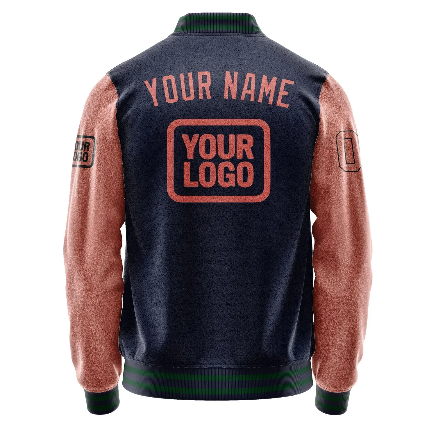 Custom Navy Copper Rose Jacket sold by Tailorly product image thumbnail 4