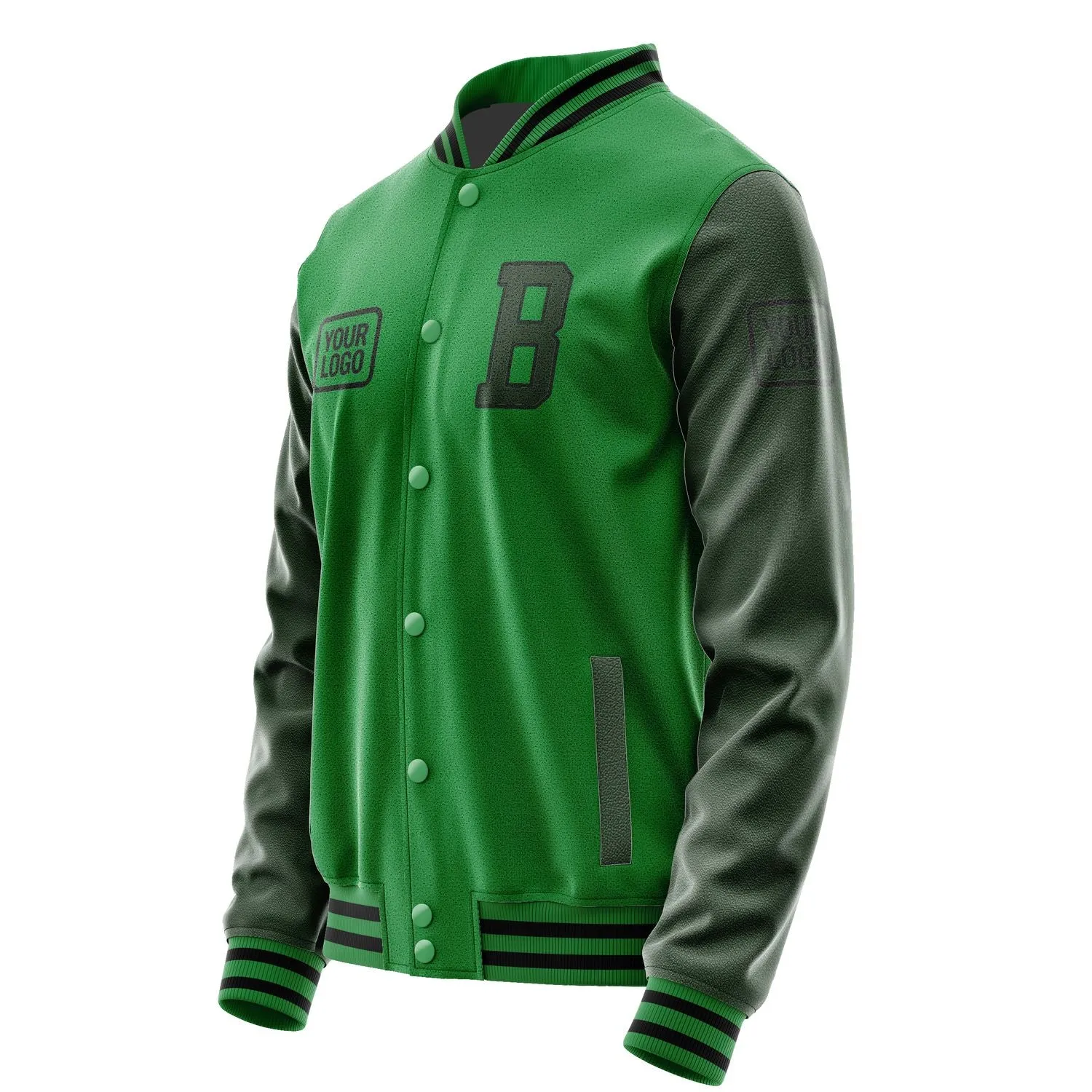Custom Emerald Green Dark Green Jacket sold by Tailorly product image thumbnail 3