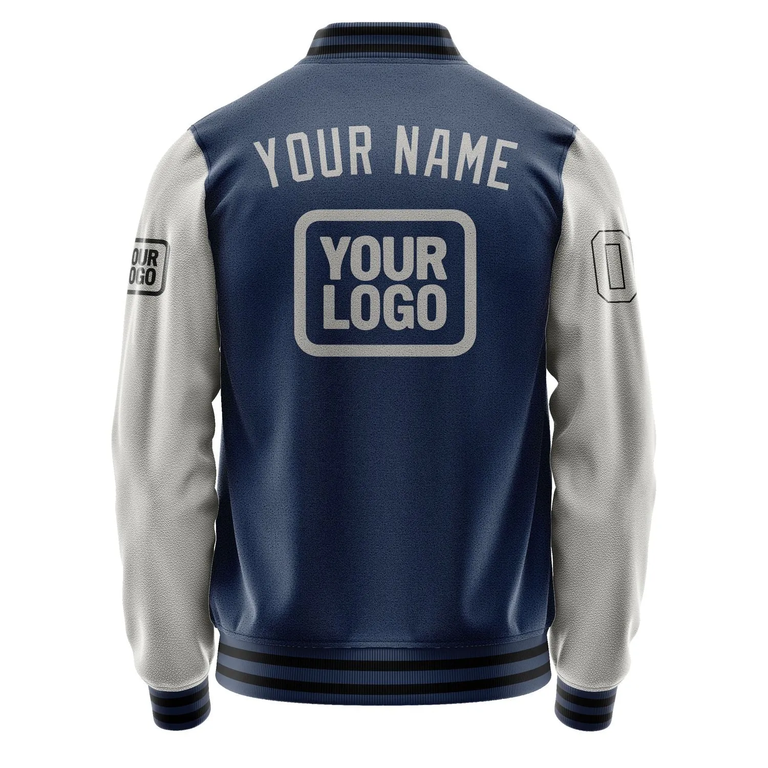 Custom Blue Gray Jacket sold by Tailorly product image thumbnail 4