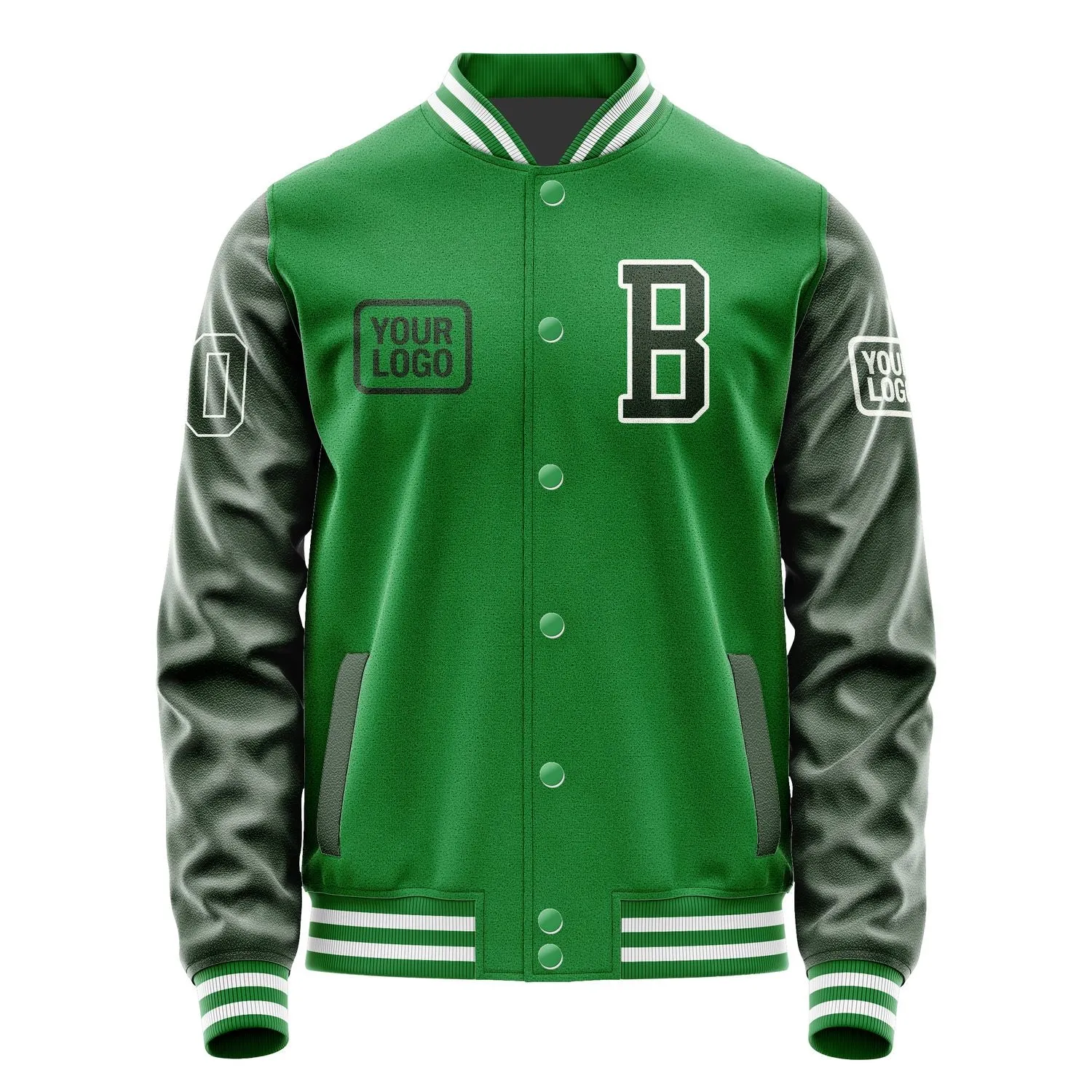 Custom Emerald Green Dark Green Jacket sold by Tailorly product image thumbnail 2
