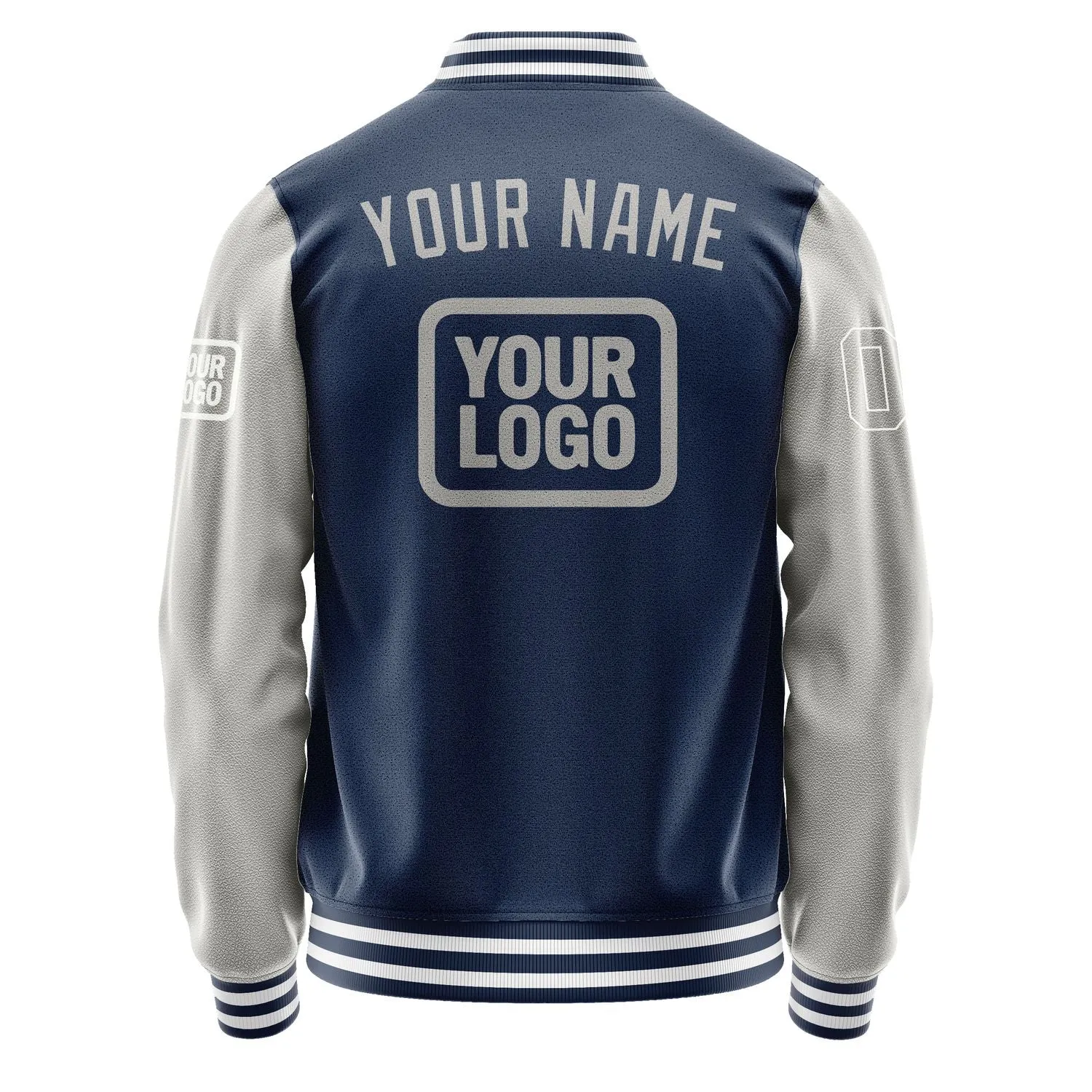 Custom Blue Gray Jacket sold by Tailorly product image thumbnail 4