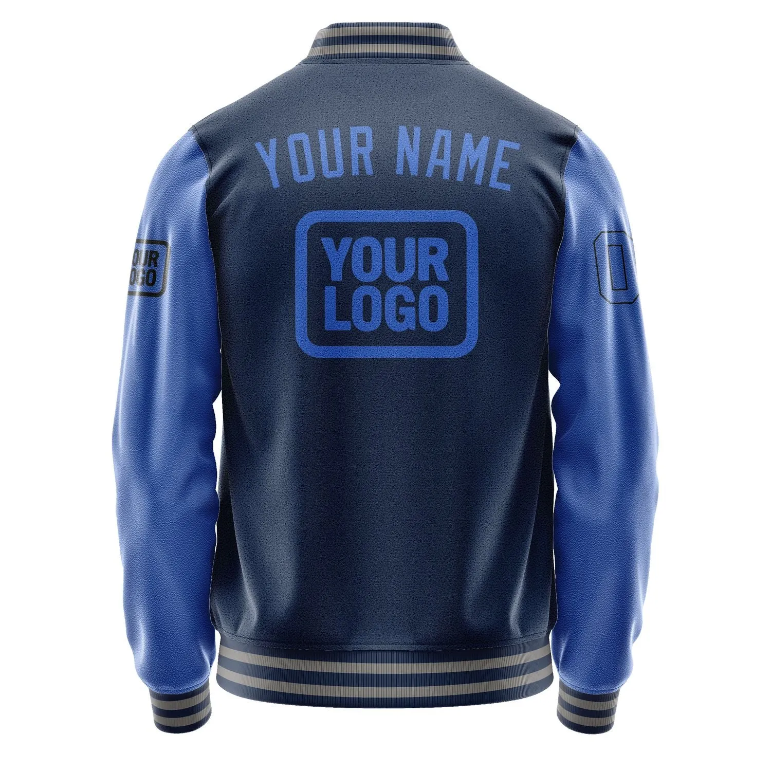 Custom Blue Sky Blue Jacket sold by Tailorly product image thumbnail 4