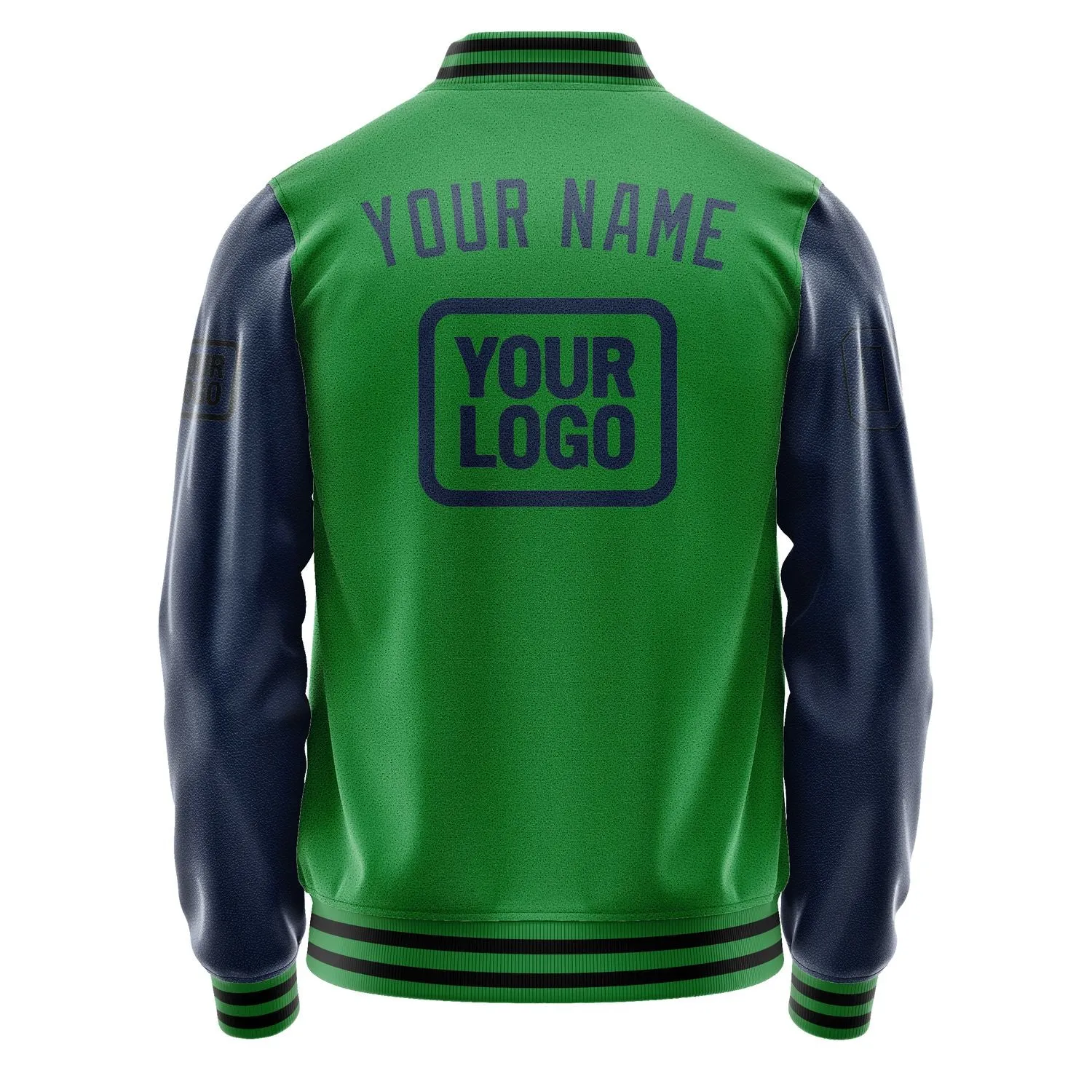 Custom Emerald Green Blue Jacket sold by Tailorly product image thumbnail 4