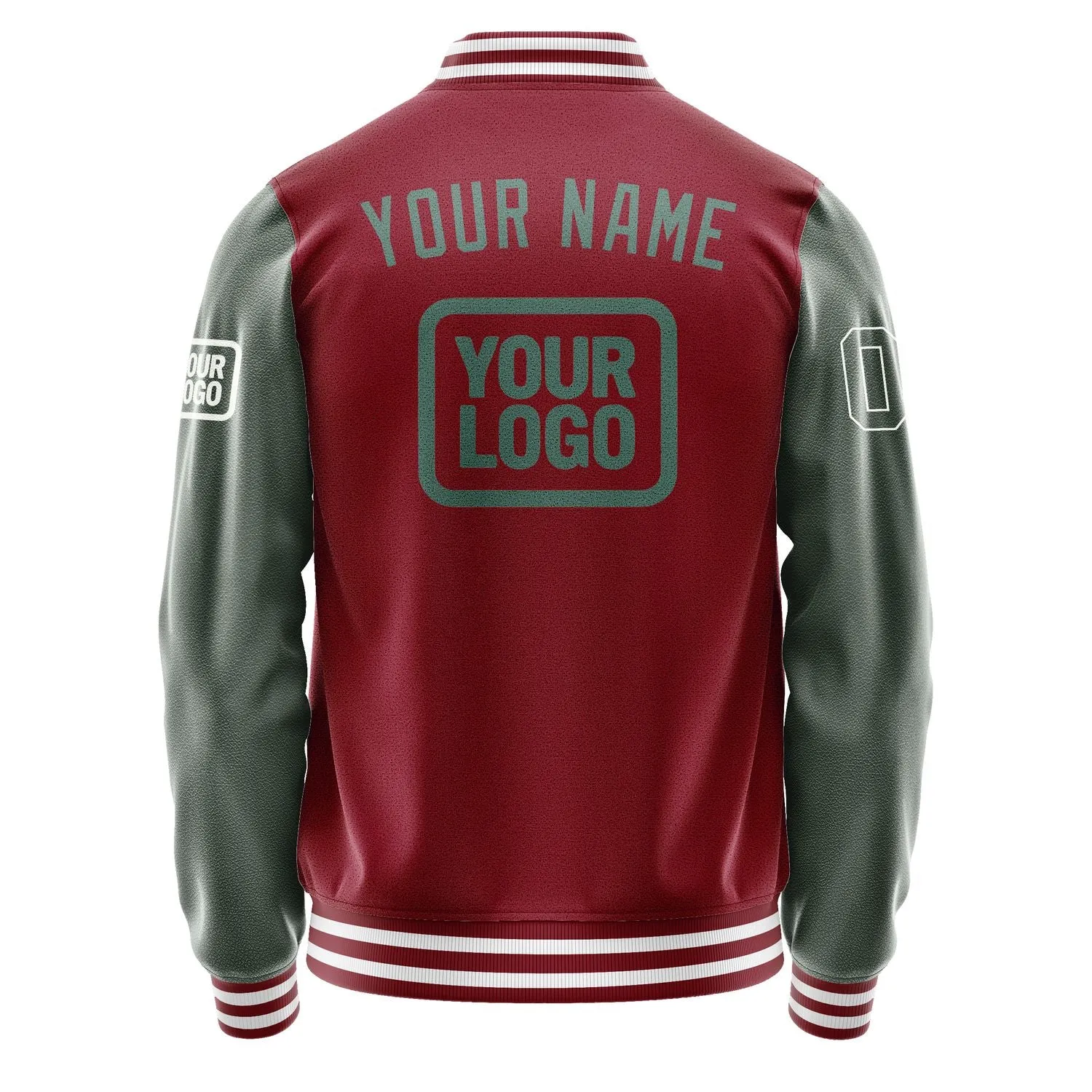 Custom Crimson Red Blue Green Jacket sold by Tailorly product image thumbnail 4