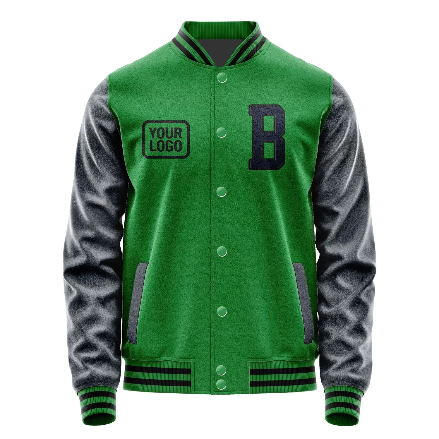 Custom Emerald Green Navy Jacket sold by Tailorly product image thumbnail 2