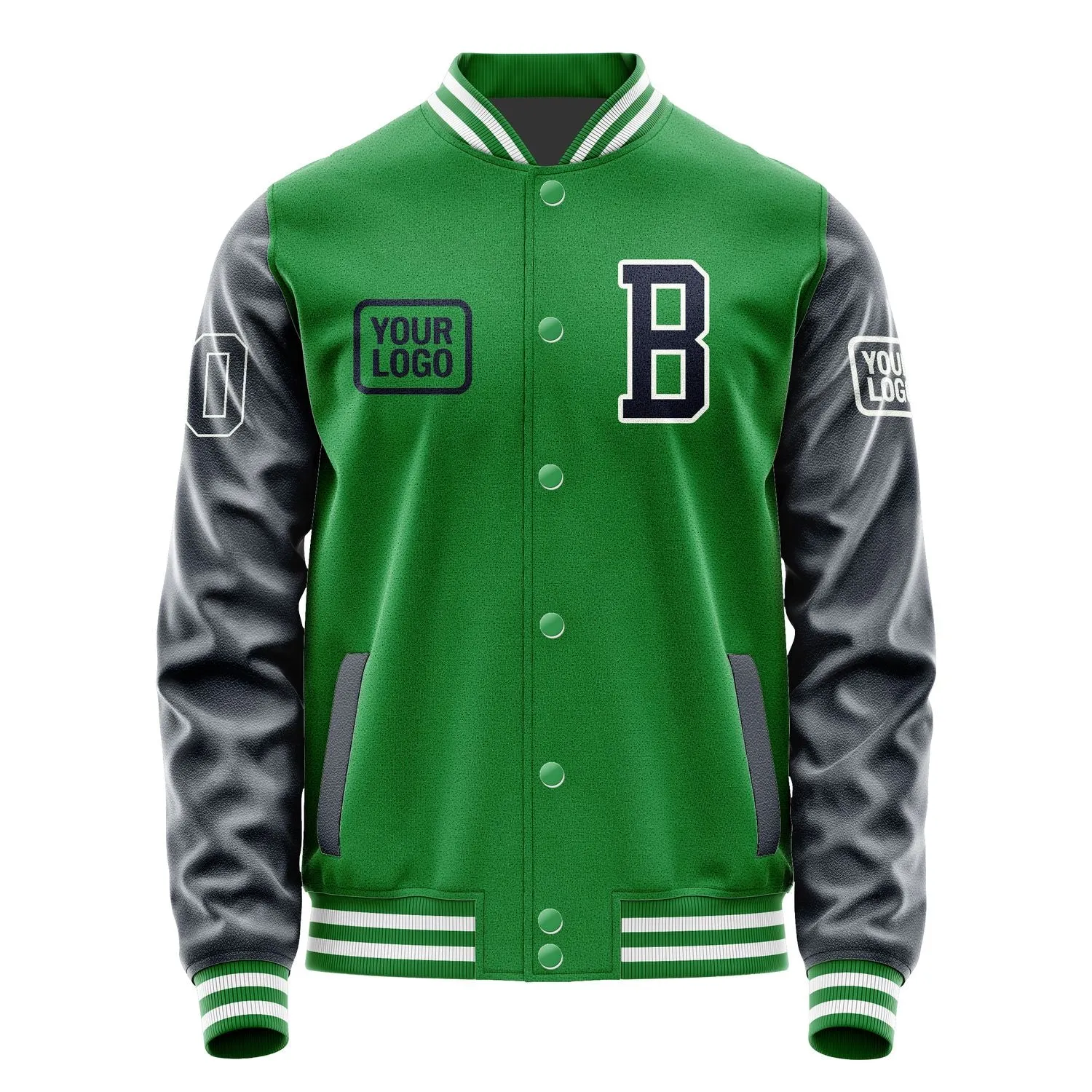 Custom Emerald Green Navy Jacket sold by Tailorly product image thumbnail 2