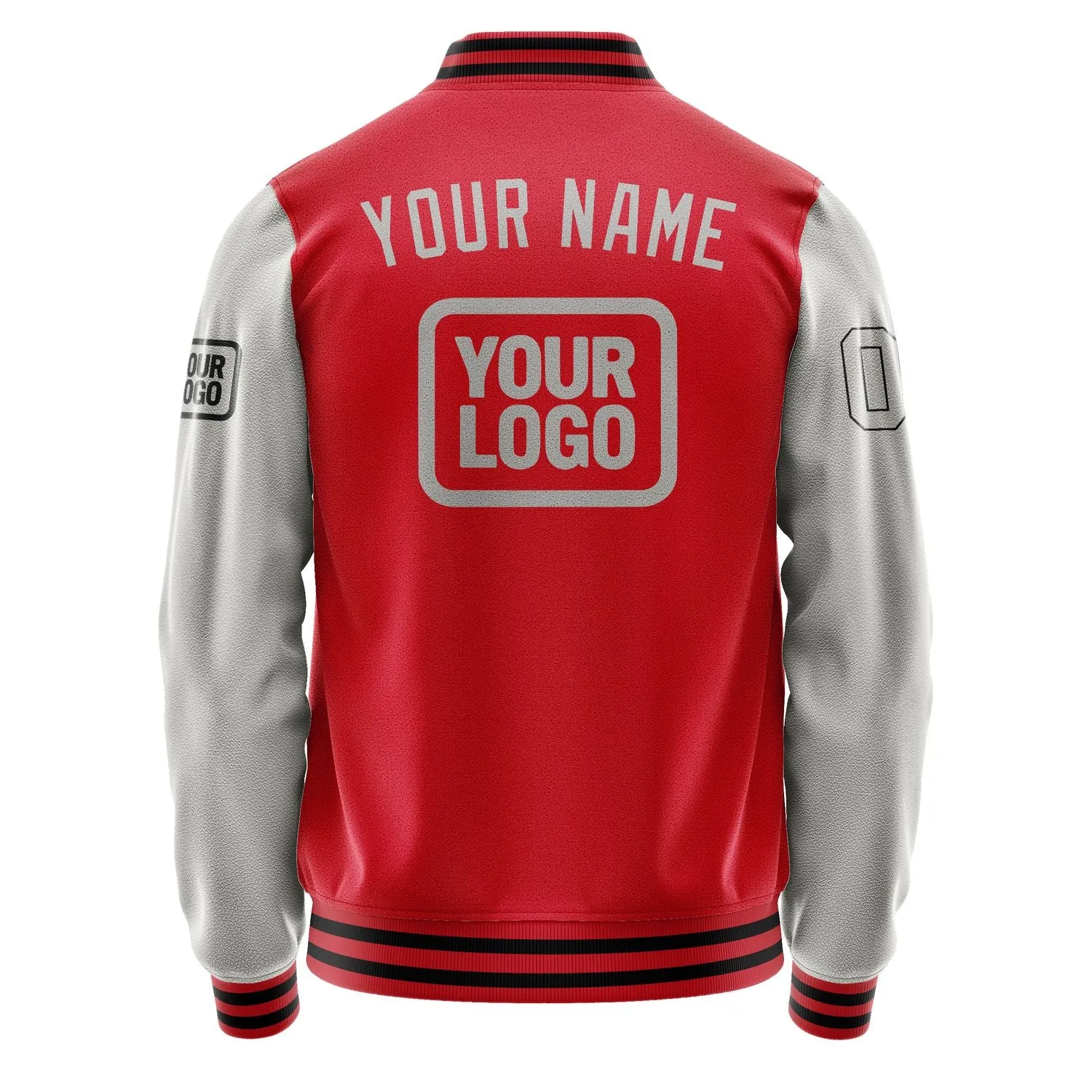 Custom Red Gray Jacket sold by Tailorly product image thumbnail 4