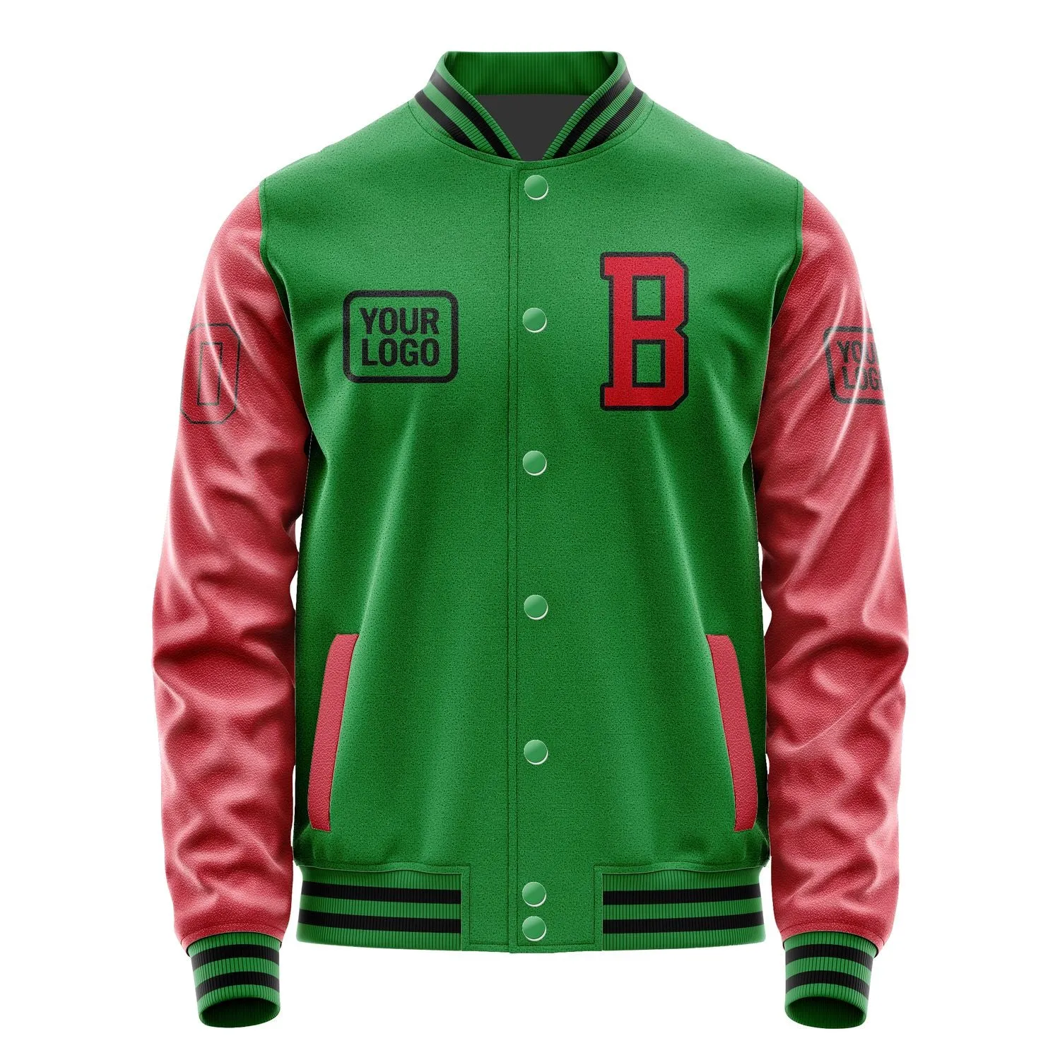 Custom Emerald Green Red Jacket sold by Tailorly product image thumbnail 2