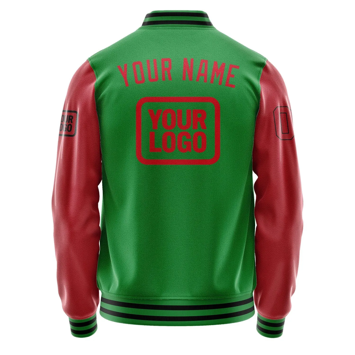 Custom Emerald Green Red Jacket sold by Tailorly product image thumbnail 4
