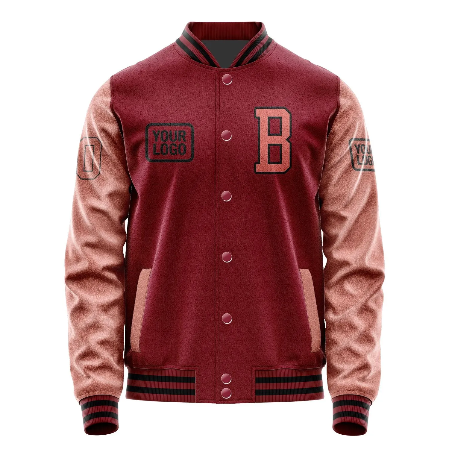 Custom Crimson Red Copper Rose Jacket sold by Tailorly product image thumbnail 2