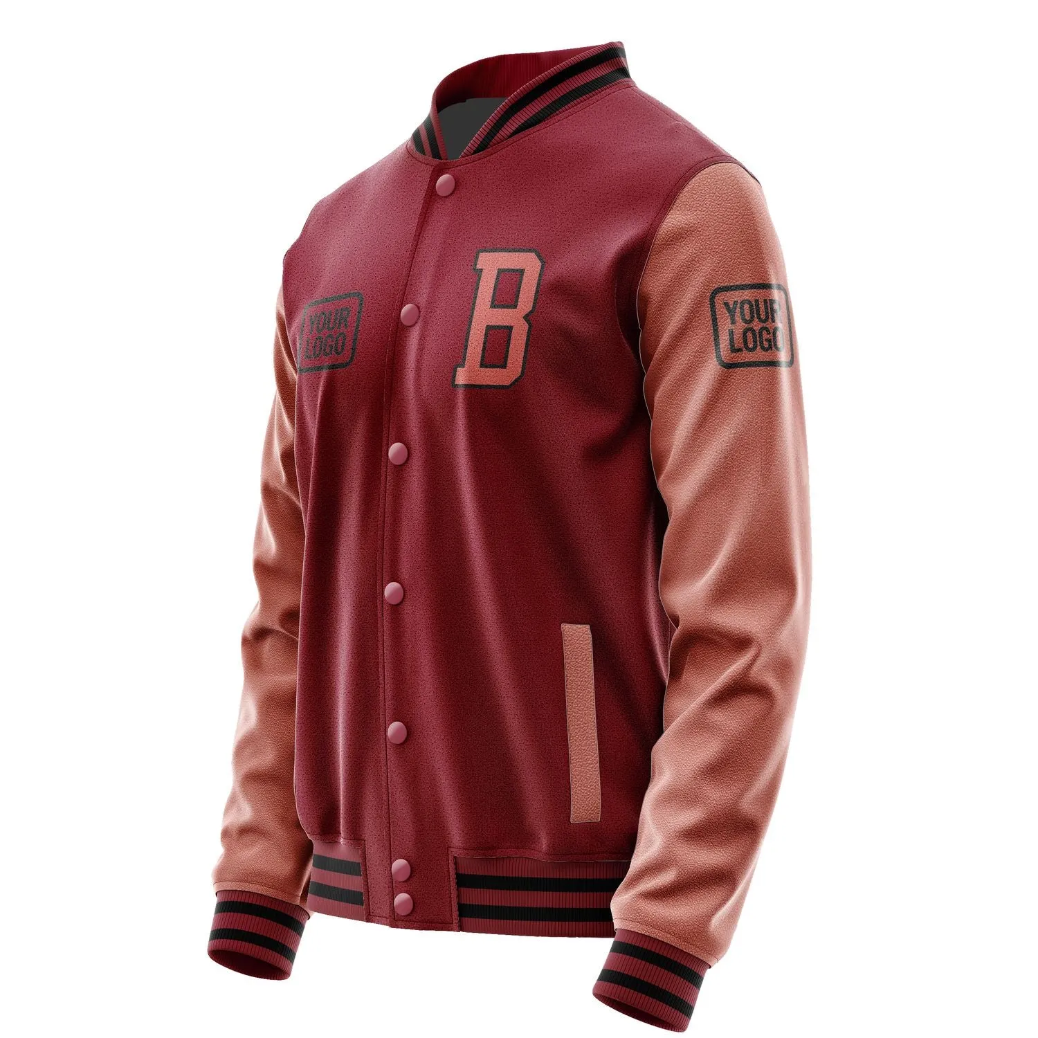 Custom Crimson Red Copper Rose Jacket sold by Tailorly product image thumbnail 3