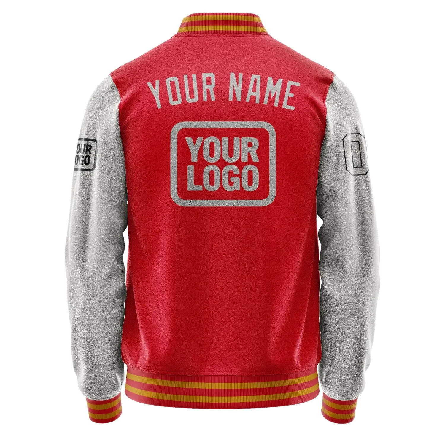 Custom Red Gray Jacket sold by Tailorly product image thumbnail 4