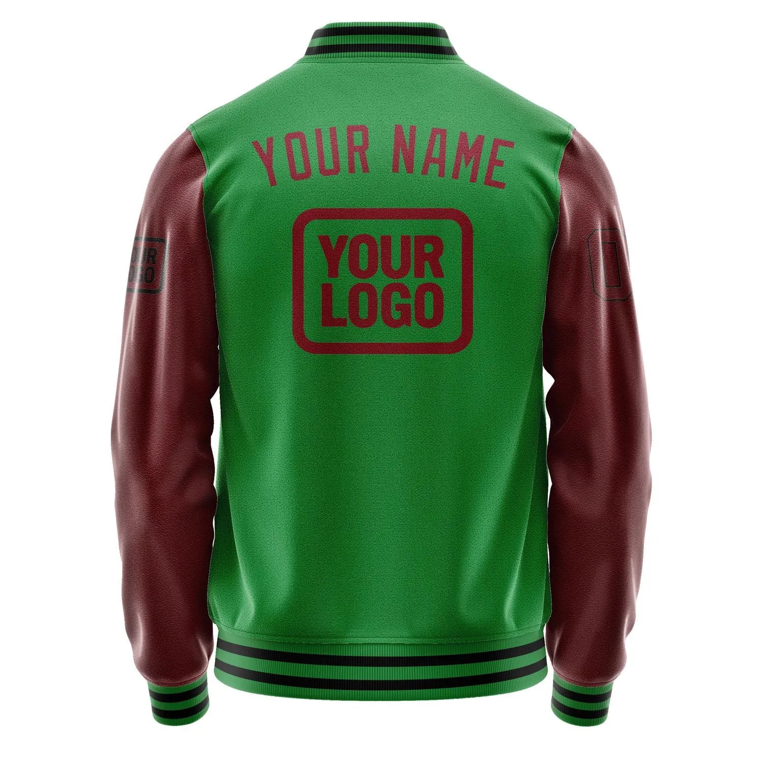 Custom Emerald Green Crimson Red Jacket sold by Tailorly product image thumbnail 4