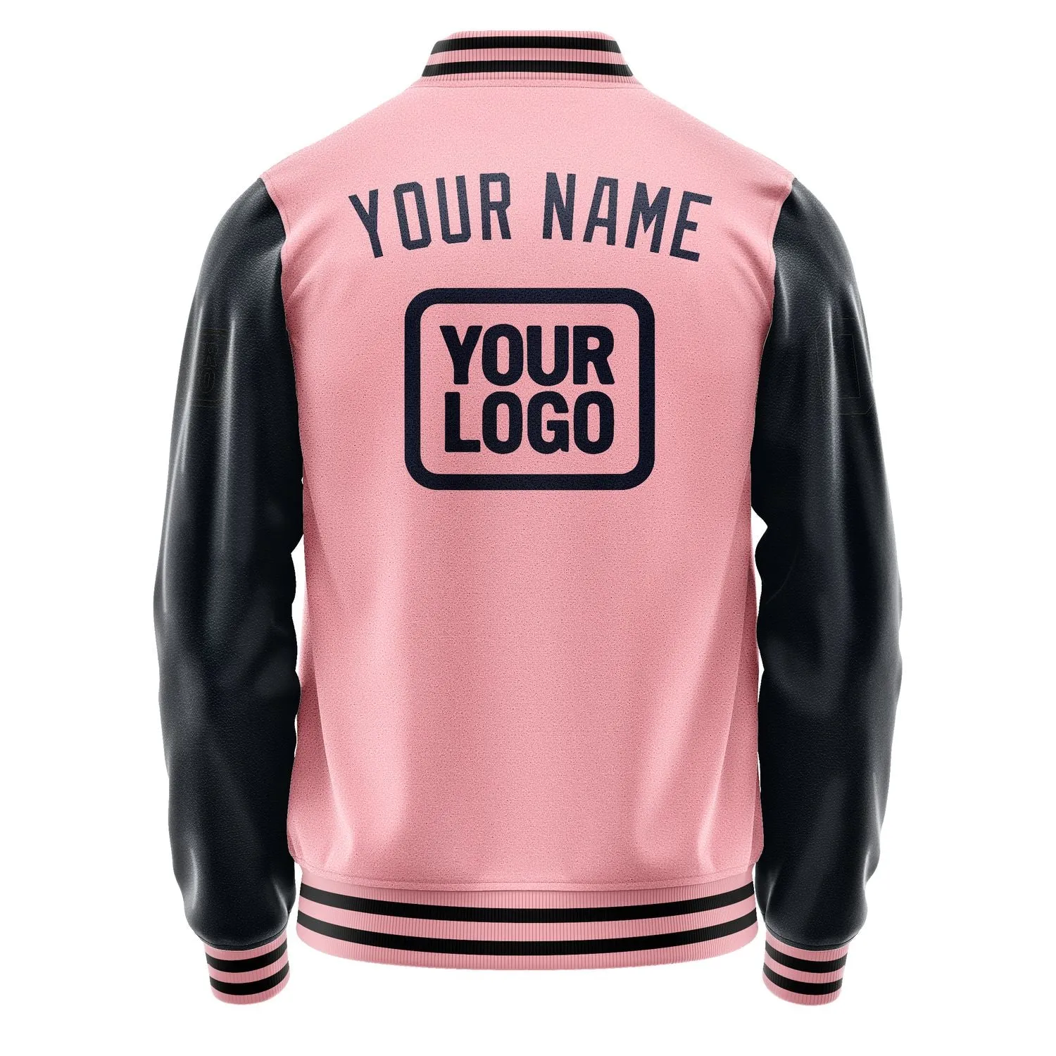 Custom Light Pink Navy Jacket sold by Tailorly product image thumbnail 4