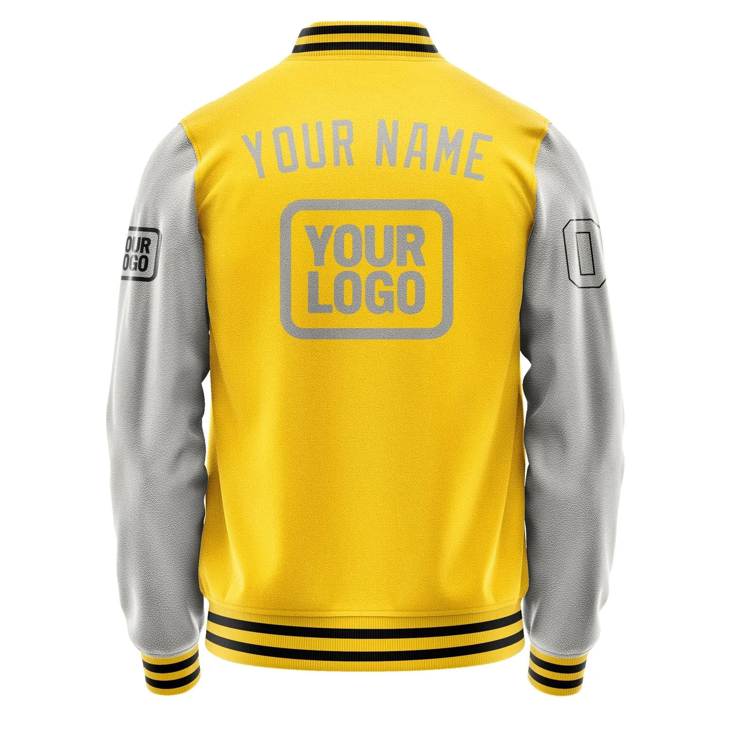 Custom Gold Gray Jacket sold by Tailorly product image thumbnail 4