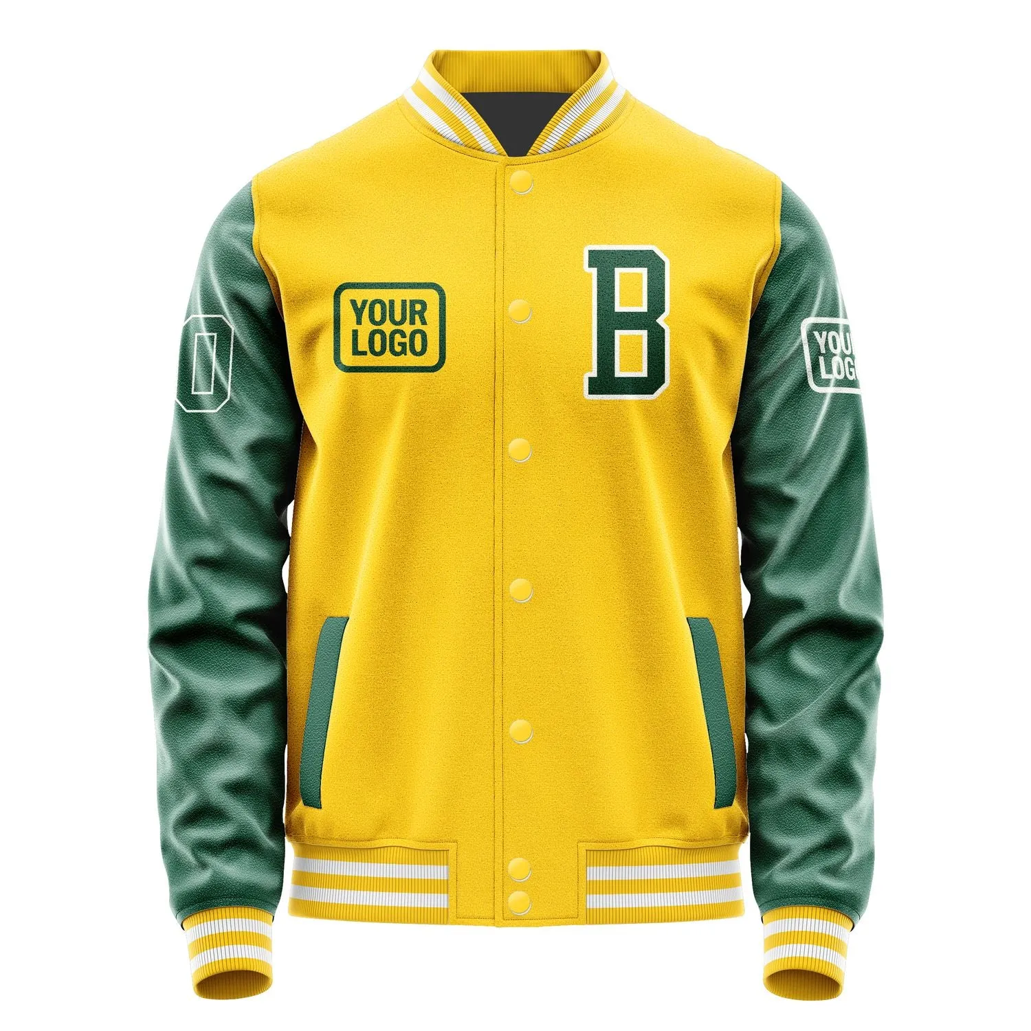 Custom Gold Green Jacket sold by Tailorly product image thumbnail 2
