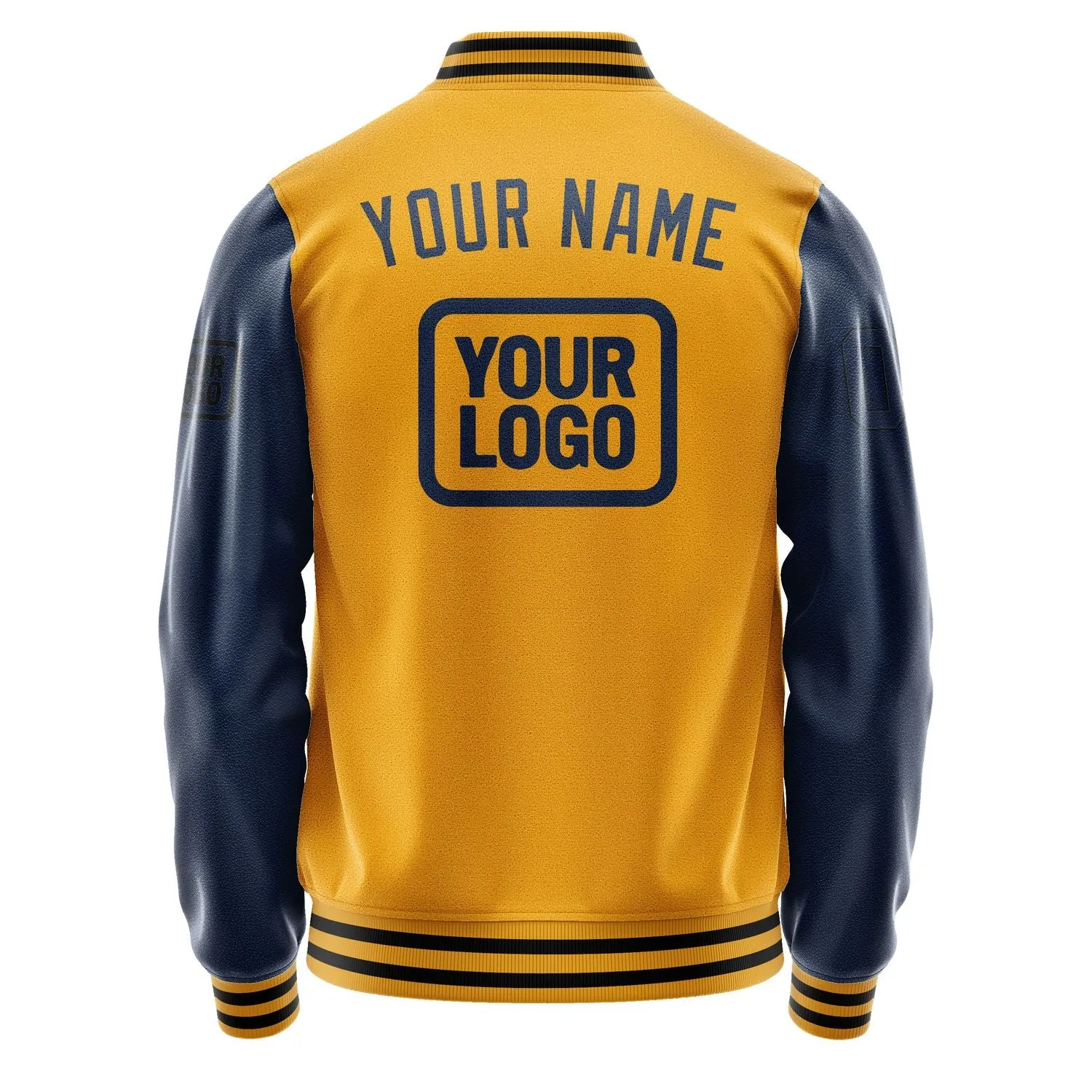 Custom Yellow Blue Jacket sold by Tailorly product image thumbnail 4