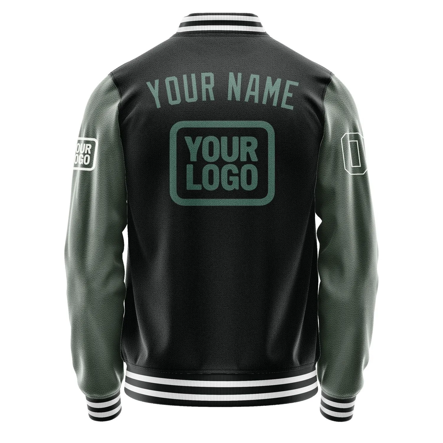 Custom Black Blue Green Jacket sold by Tailorly product image thumbnail 4