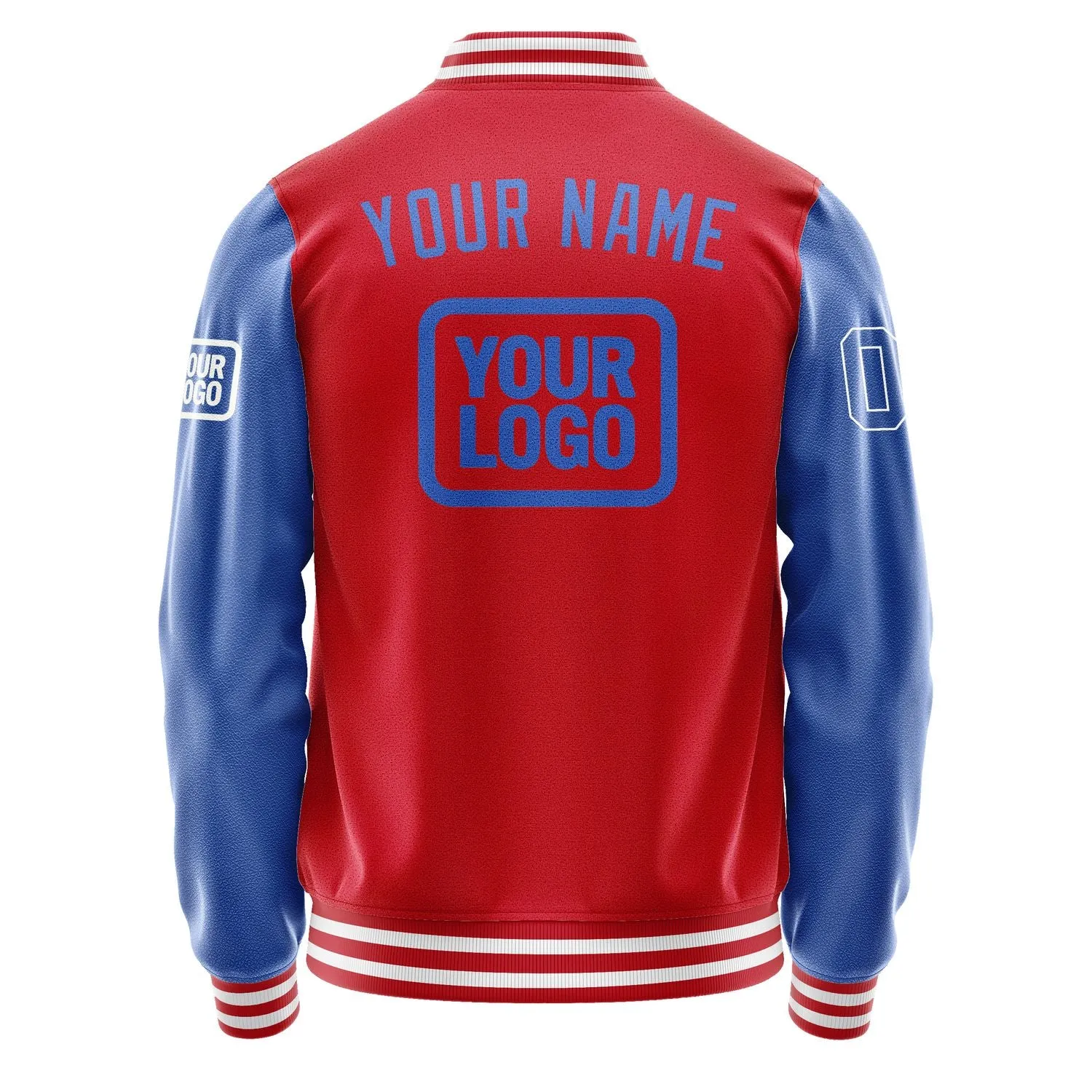 Custom Red Sky Blue Jacket sold by Tailorly product image thumbnail 4